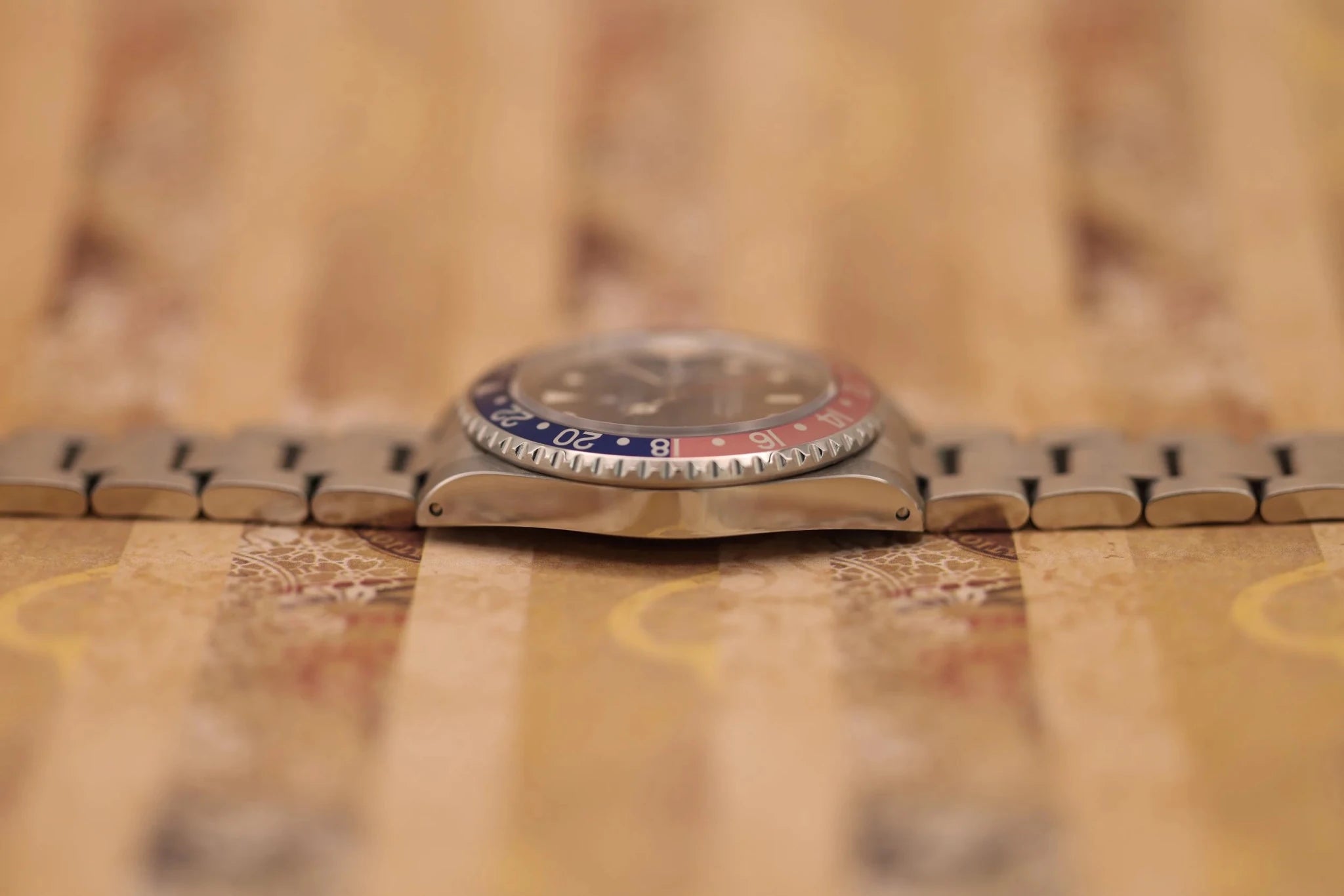 1994 Rolex GMT Master II Ref. 16710 Pepsi | Creamy Tritium Dial - Sierra Time Co