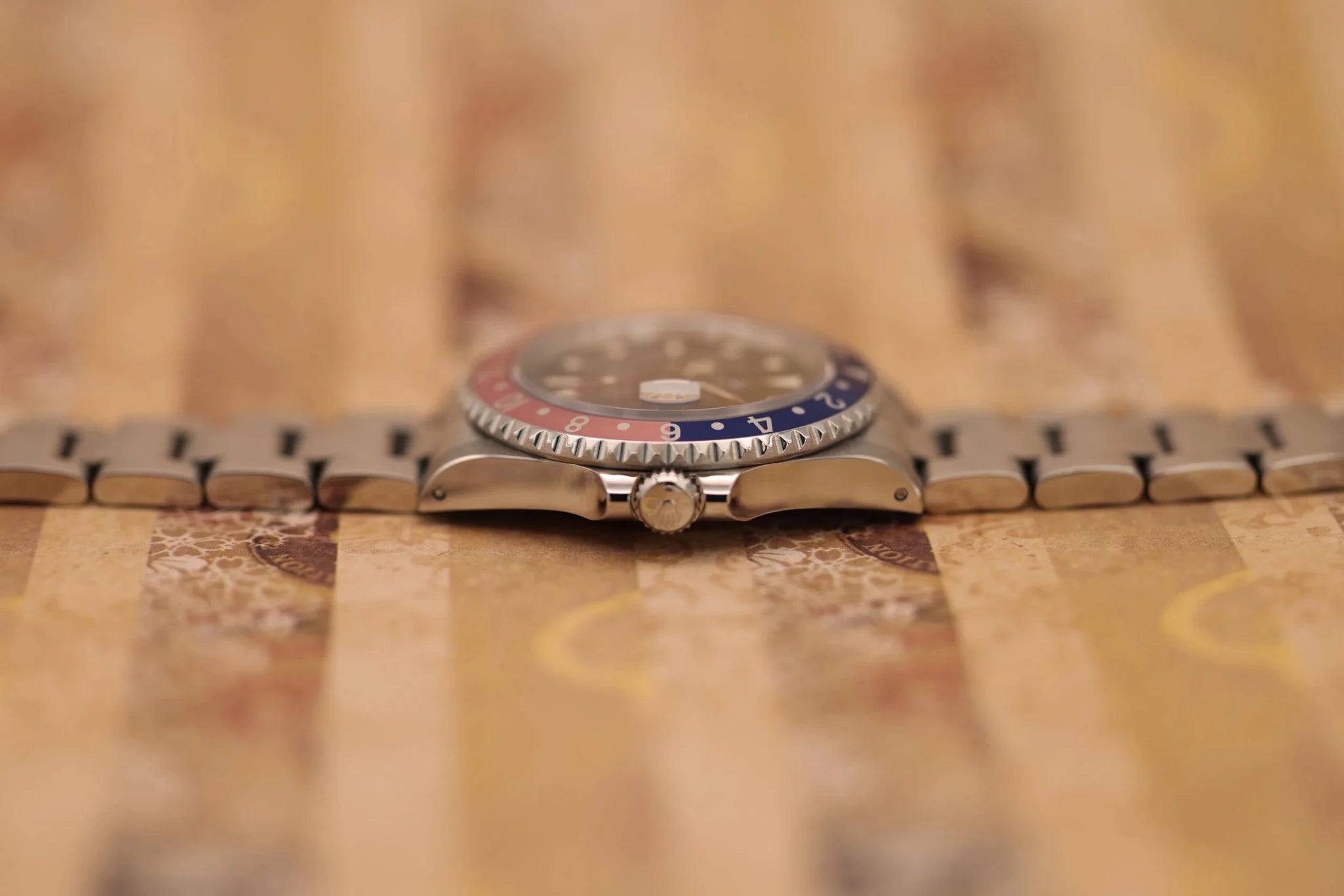 1994 Rolex GMT Master II Ref. 16710 Pepsi | Creamy Tritium Dial - Sierra Time Co