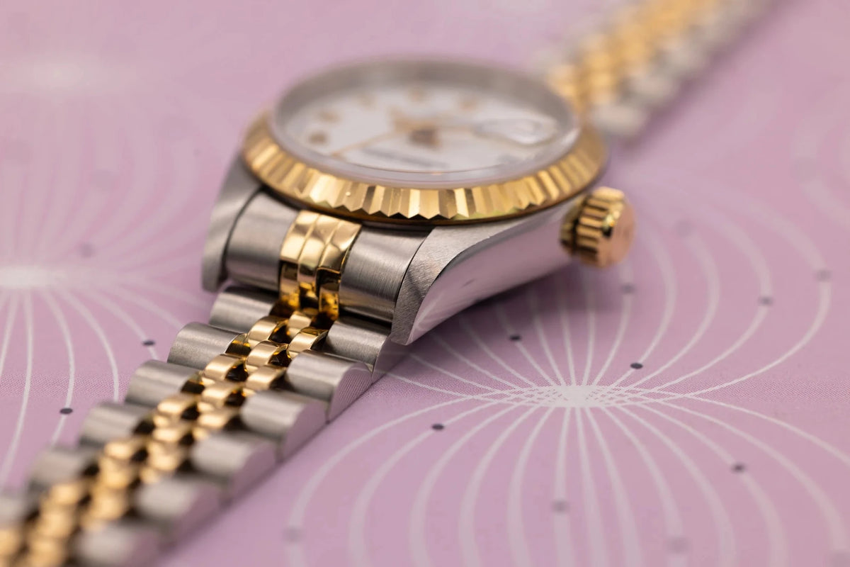 1994 Rolex Ladies Datejust Ref. 69173 | White Roman Numeral Dial | Box and Papers - Sierra Time Co