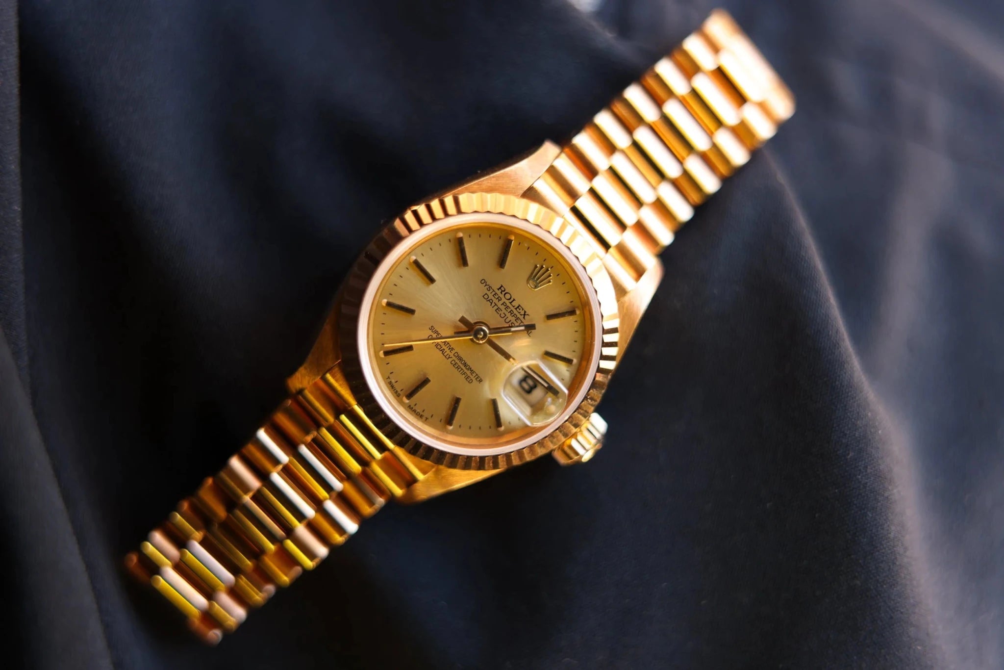 1994 Rolex Ladies Datejust Ref. 69178 18K Yellow Gold | Like New - Sierra Time Co