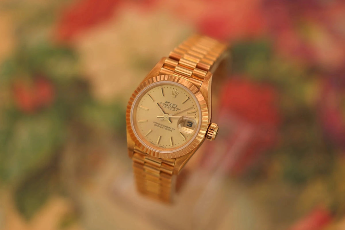 1994 Rolex Ladies Datejust Ref. 69178 18K Yellow Gold | Like New - Sierra Time Co