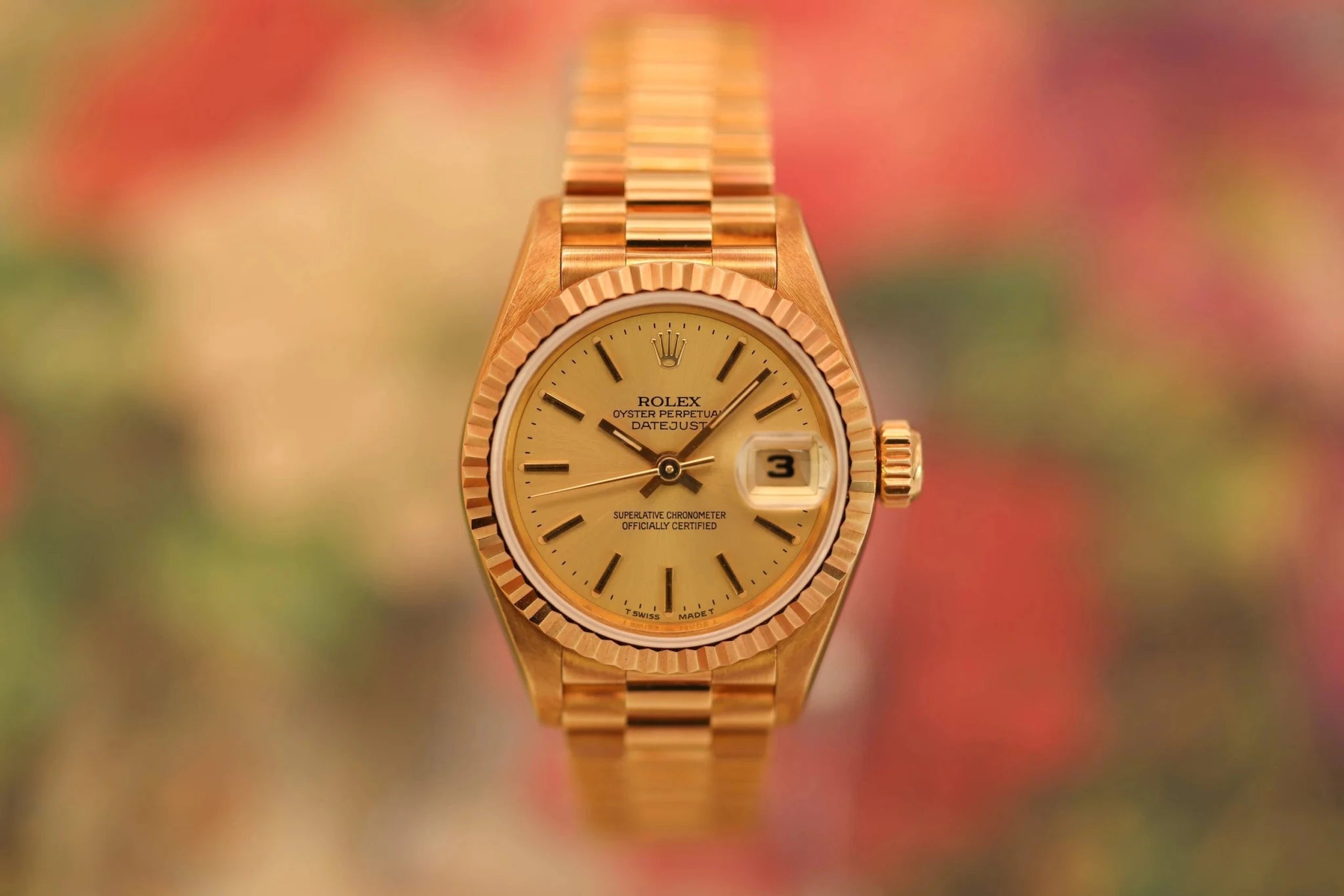1994 Rolex Ladies Datejust Ref. 69178 18K Yellow Gold | Like New - Sierra Time Co