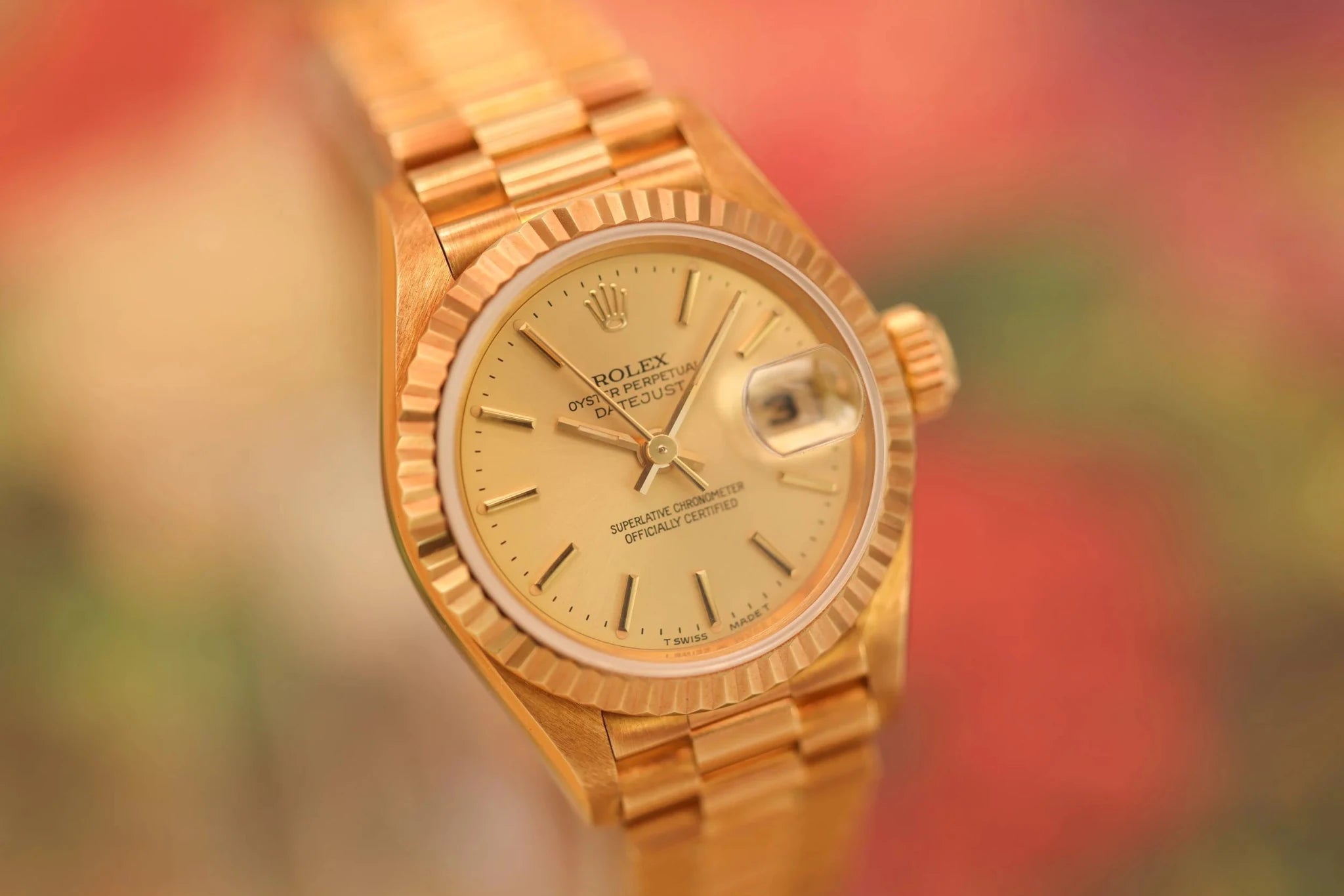 1994 Rolex Ladies Datejust Ref. 69178 18K Yellow Gold | Like New - Sierra Time Co