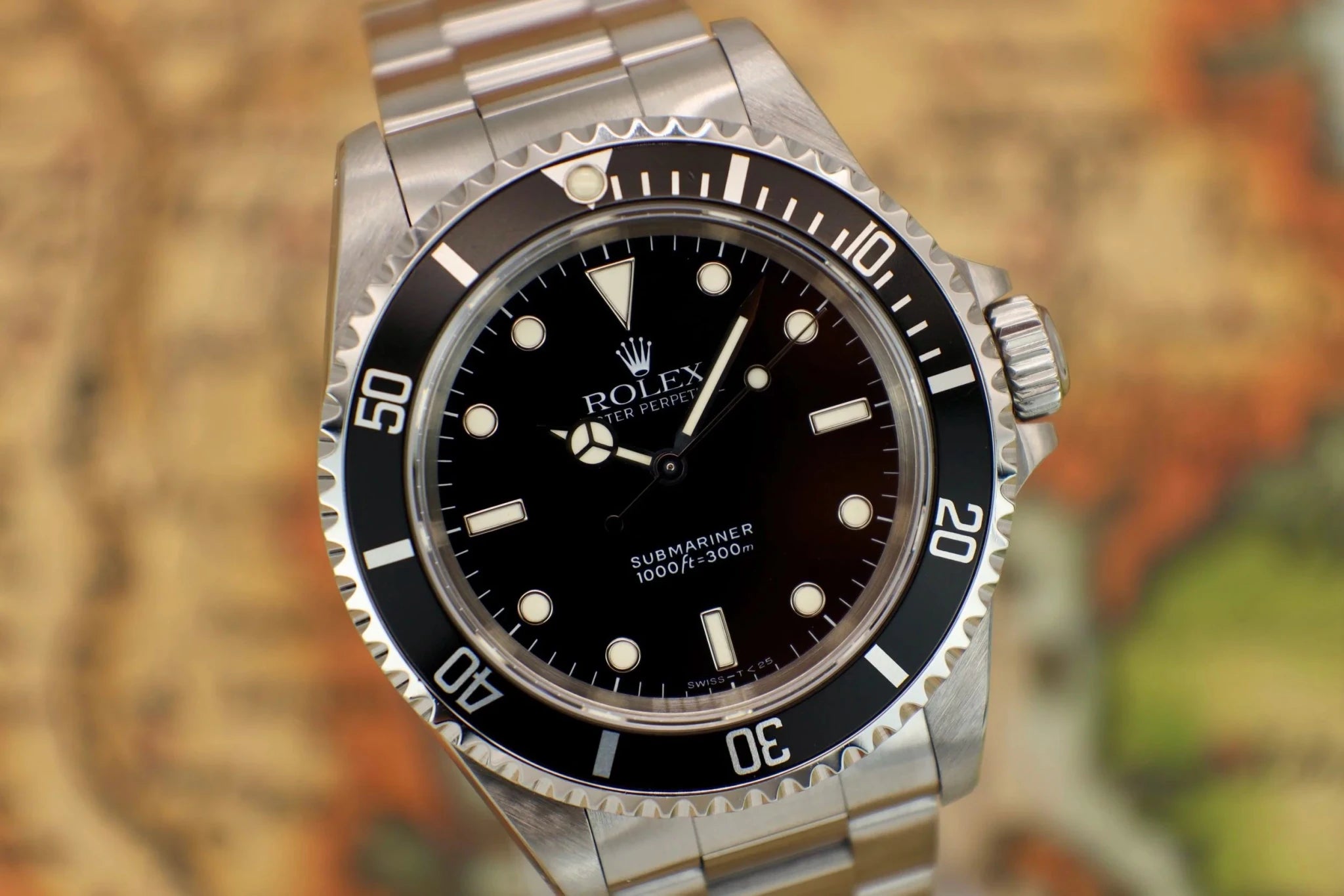 1994 Rolex Submariner Ref. 14060 | Creamy Patina - Sierra Time Co