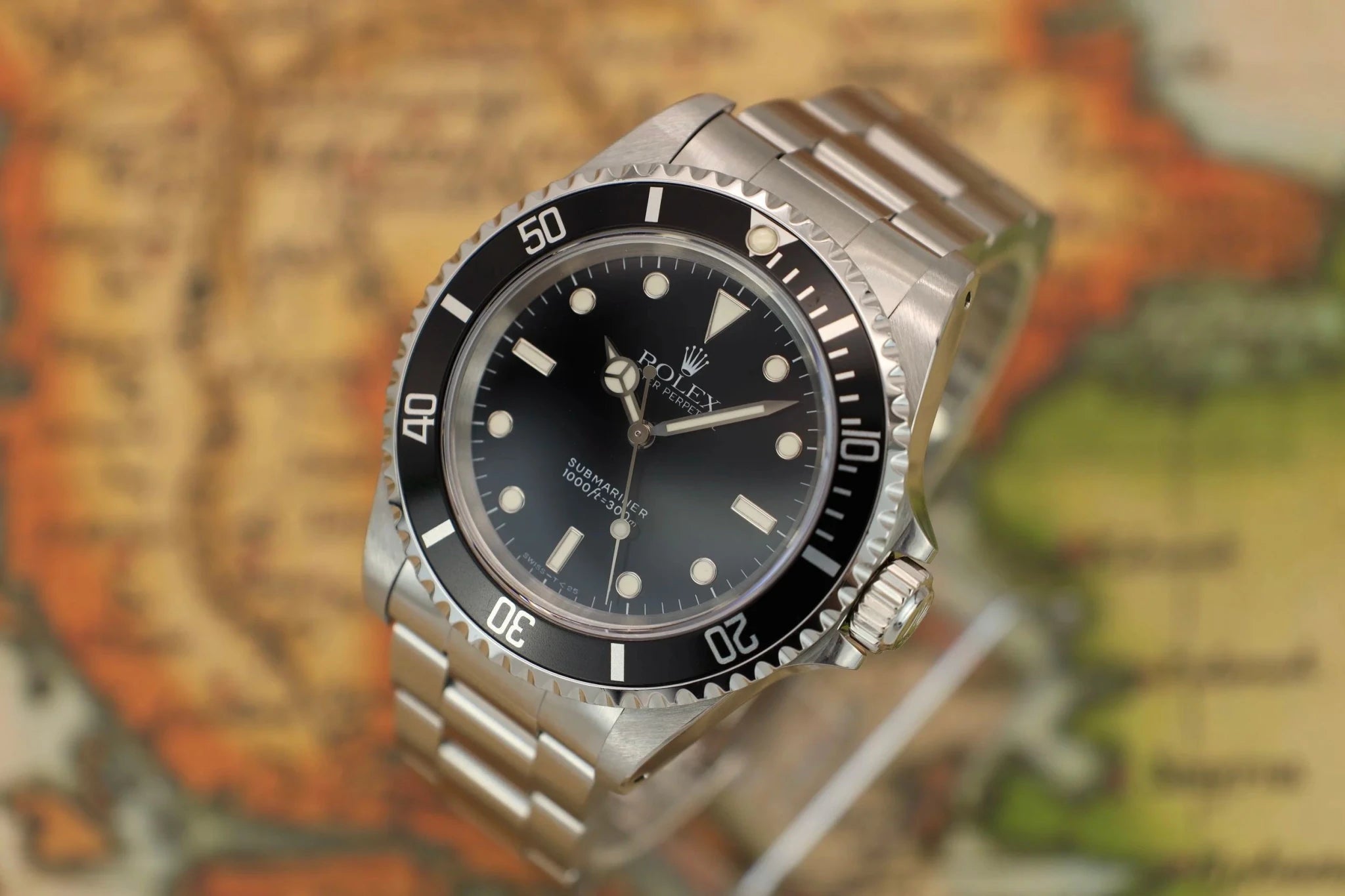 1994 Rolex Submariner Ref. 14060 | Creamy Patina - Sierra Time Co