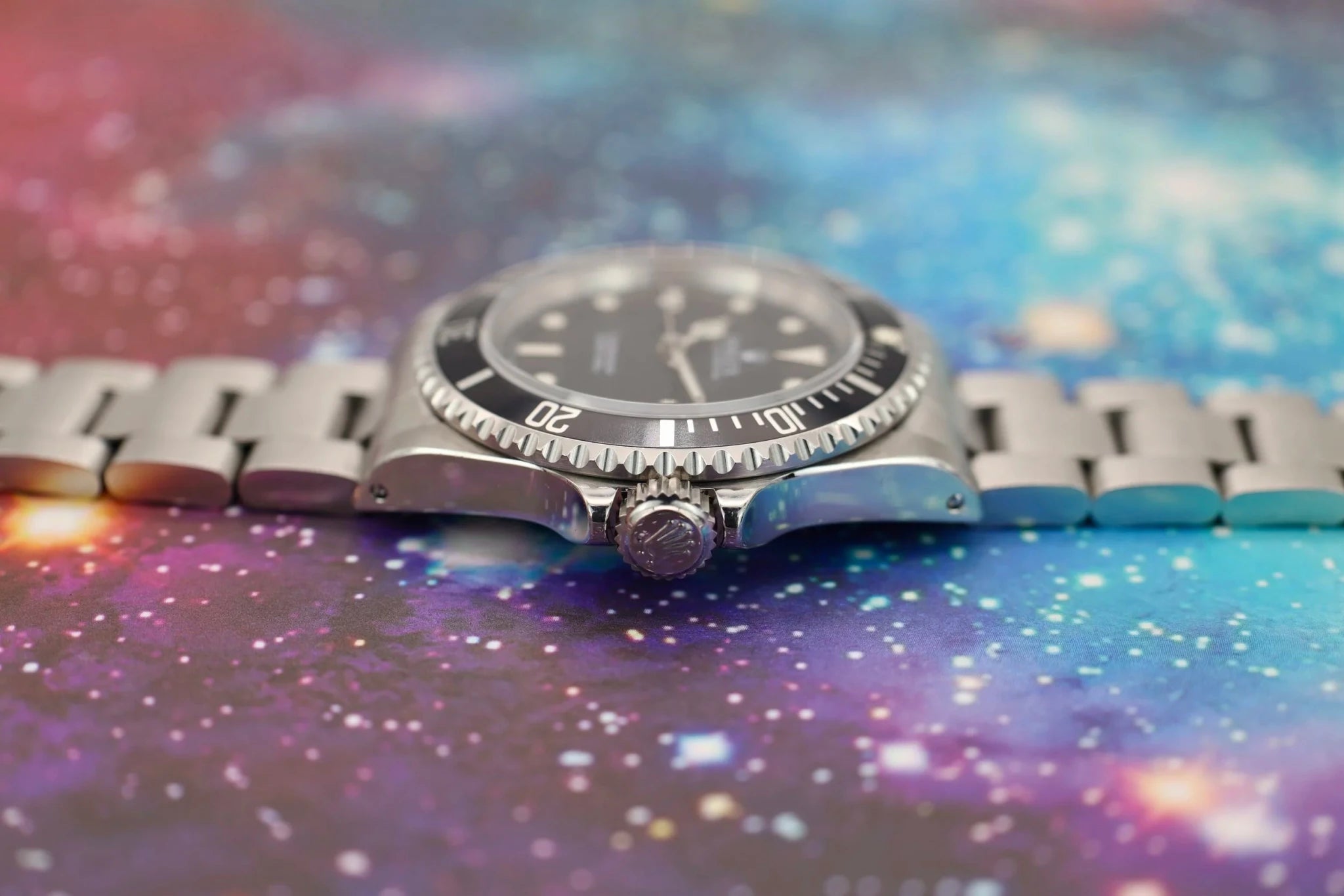 1994 Rolex Submariner Ref. 14060 | Creamy Patina | Box and Papers - Sierra Time Co