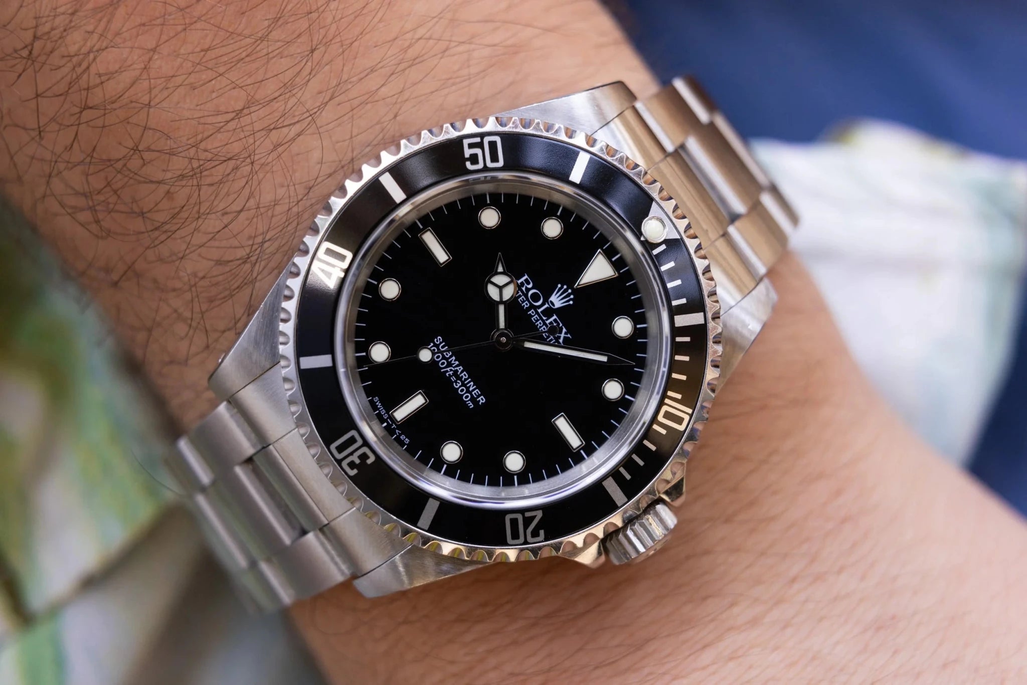 1994 Rolex Submariner Ref. 14060 | Creamy Tritium Dial | Full Set - Sierra Time Co