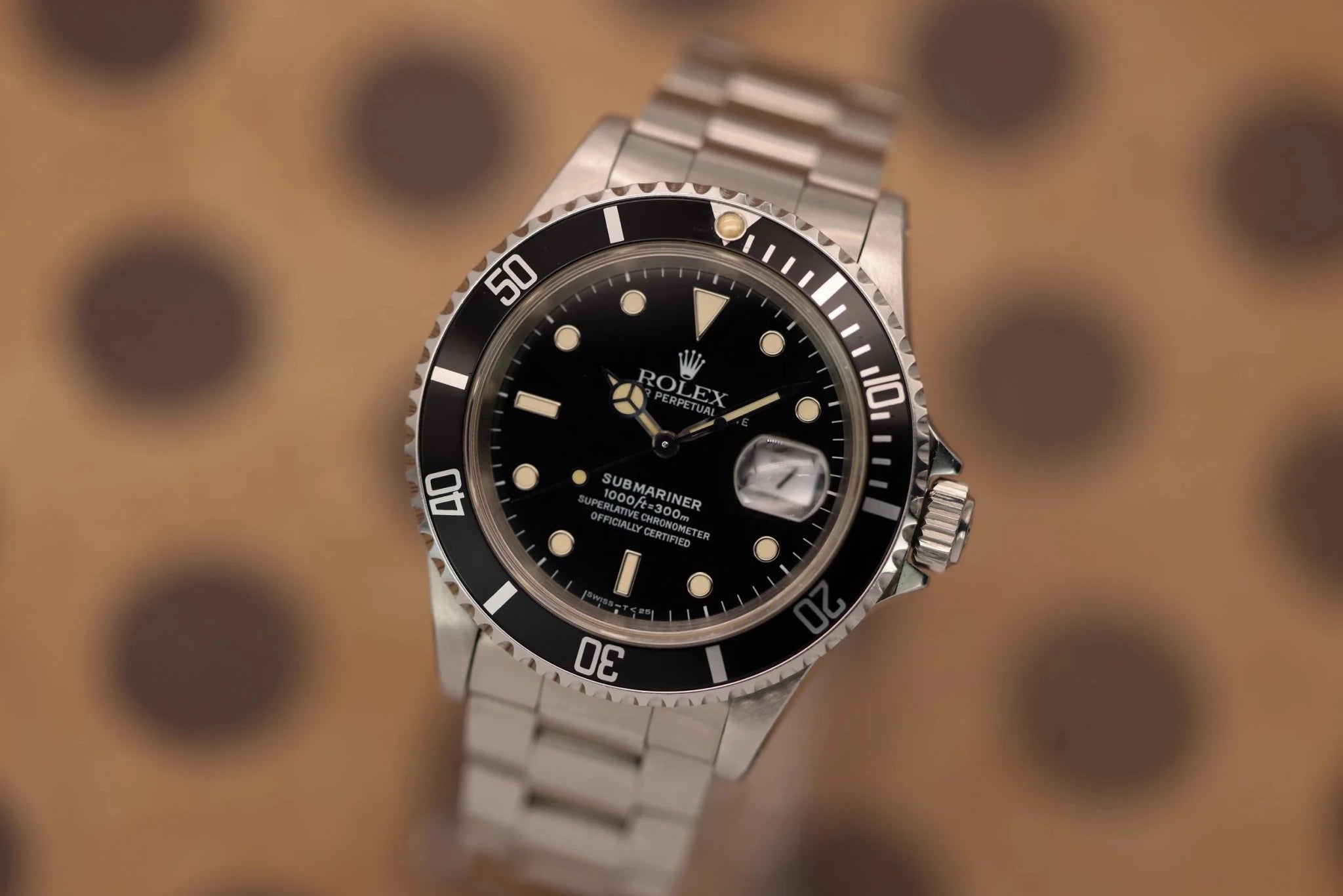 1994 Rolex Submariner Ref. 16610 | Creamy Patina - Sierra Time Co