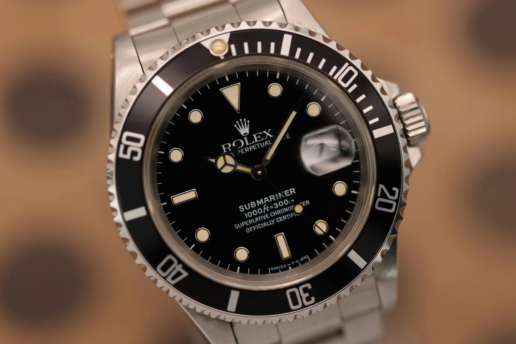 1994 Rolex Submariner Ref. 16610 | Creamy Patina - Sierra Time Co