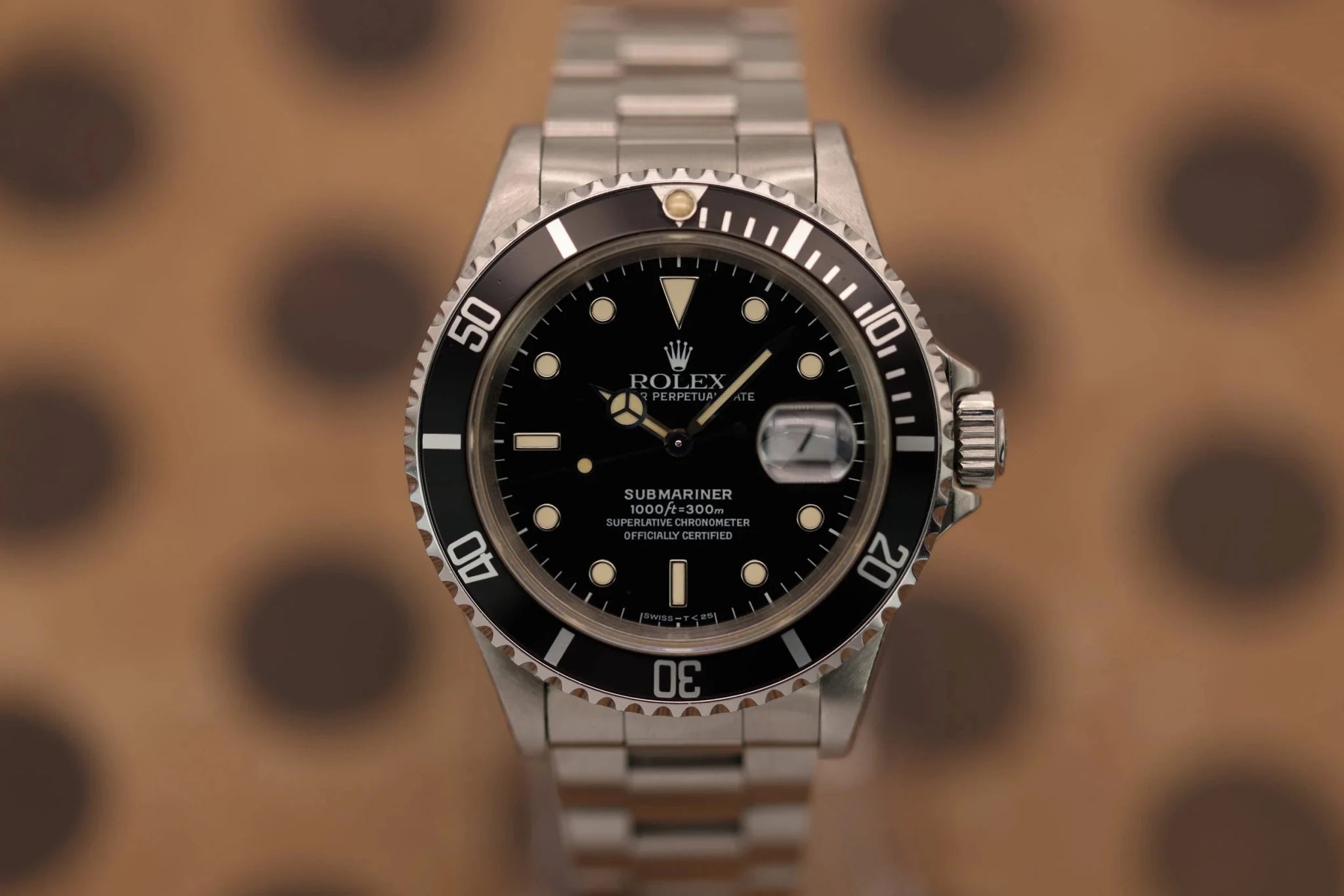 1994 Rolex Submariner Ref. 16610 | Creamy Patina - Sierra Time Co