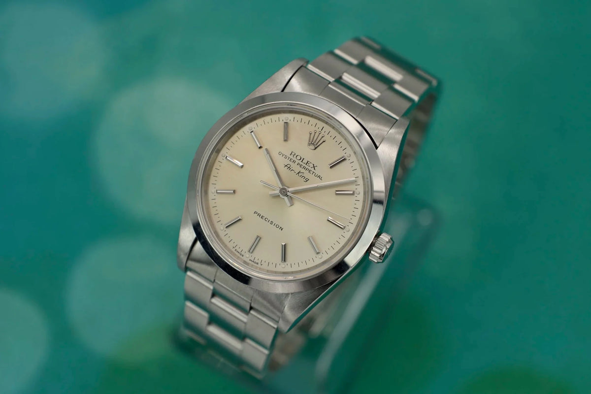 1995 Rolex Air-King Ref. 14000 | Box and Papers - Sierra Time Co
