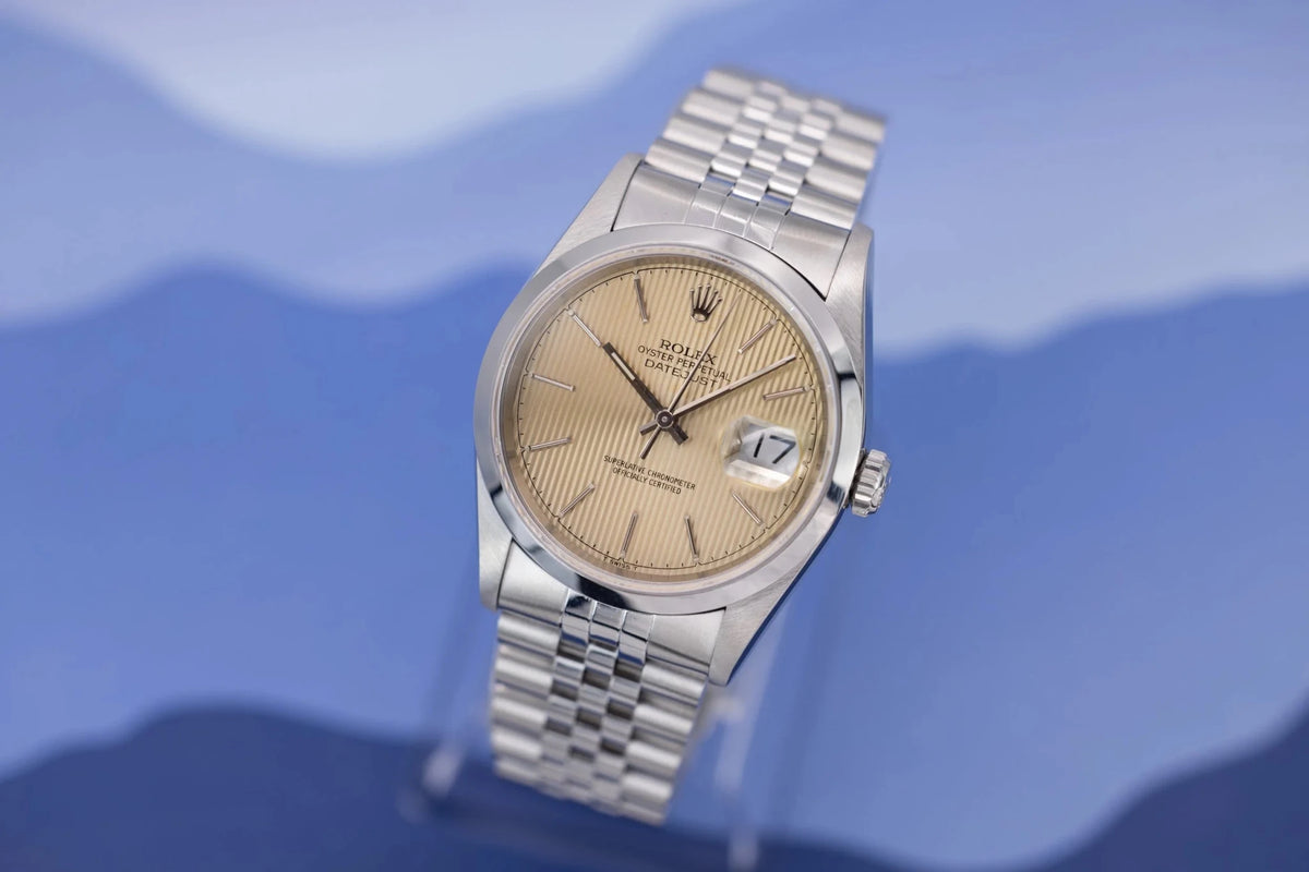1995 Rolex Datejust Ref. 16200 | Tropical Tapestry Dial - Sierra Time Co