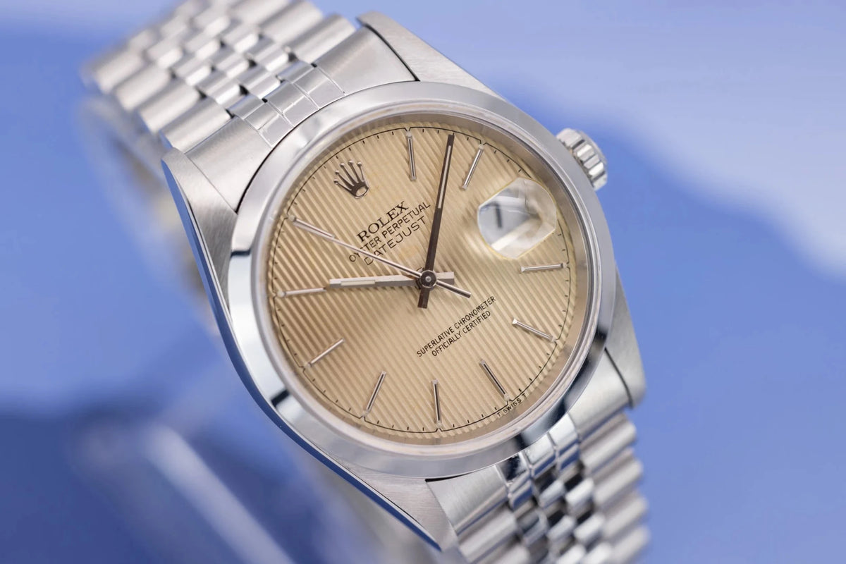 1995 Rolex Datejust Ref. 16200 | Tropical Tapestry Dial - Sierra Time Co