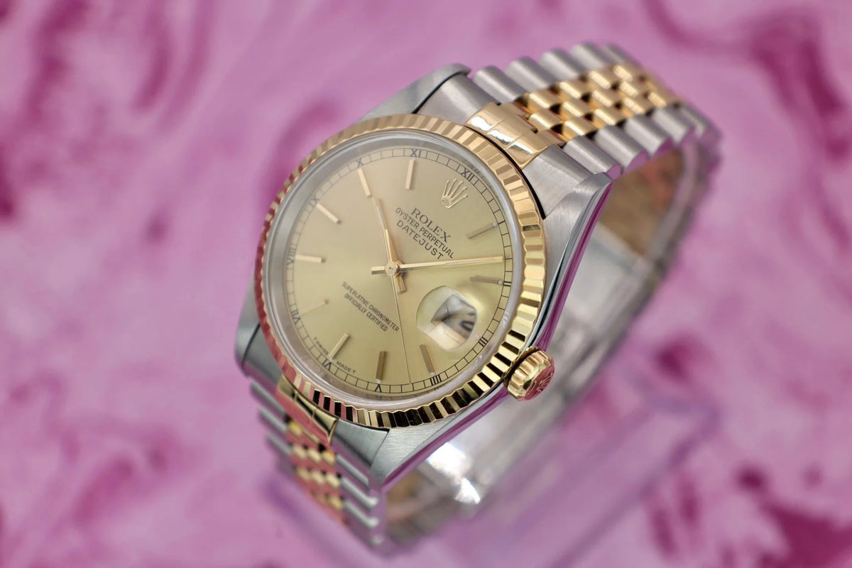 1995 Rolex Datejust Ref. 16233 | Box and Papers - Sierra Time Co