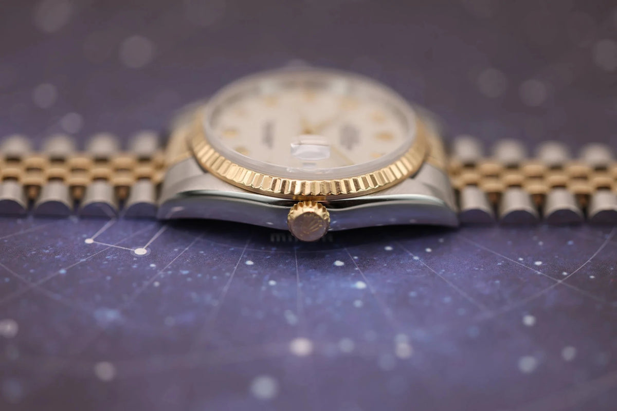 1995 Rolex Datejust Ref. 16233 | Cream Jubilee Dial - Sierra Time Co