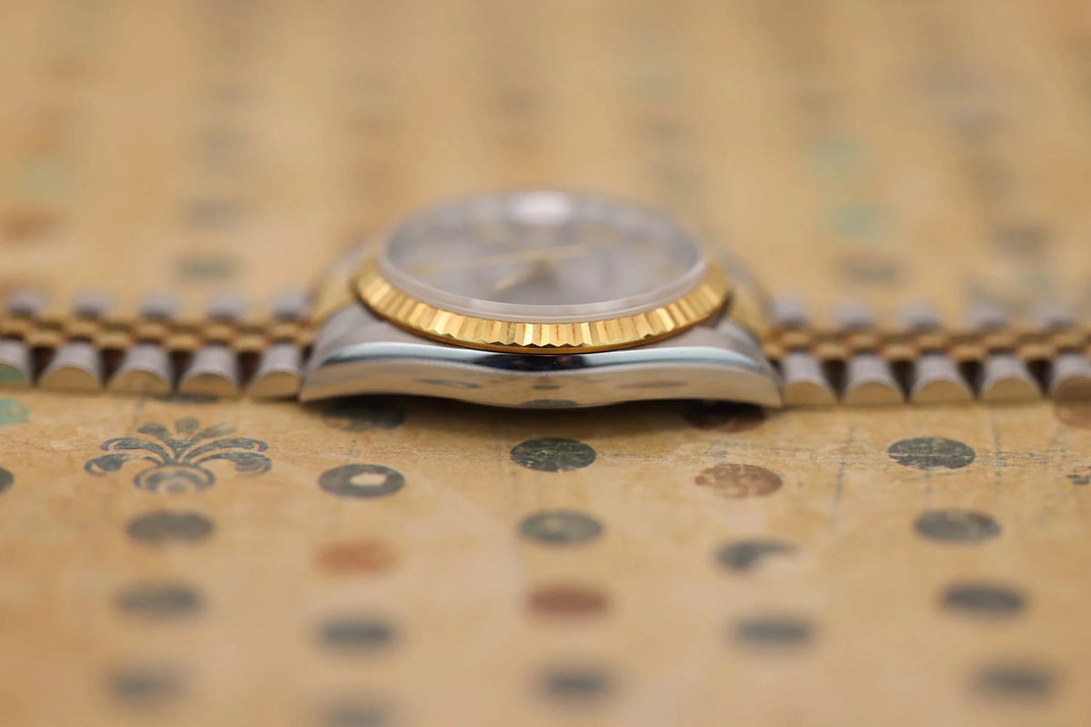 1995 Rolex Datejust Ref. 16233 | Grey Roman Dial - Sierra Time Co