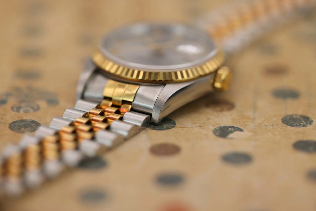 1995 Rolex Datejust Ref. 16233 | Grey Roman Dial - Sierra Time Co