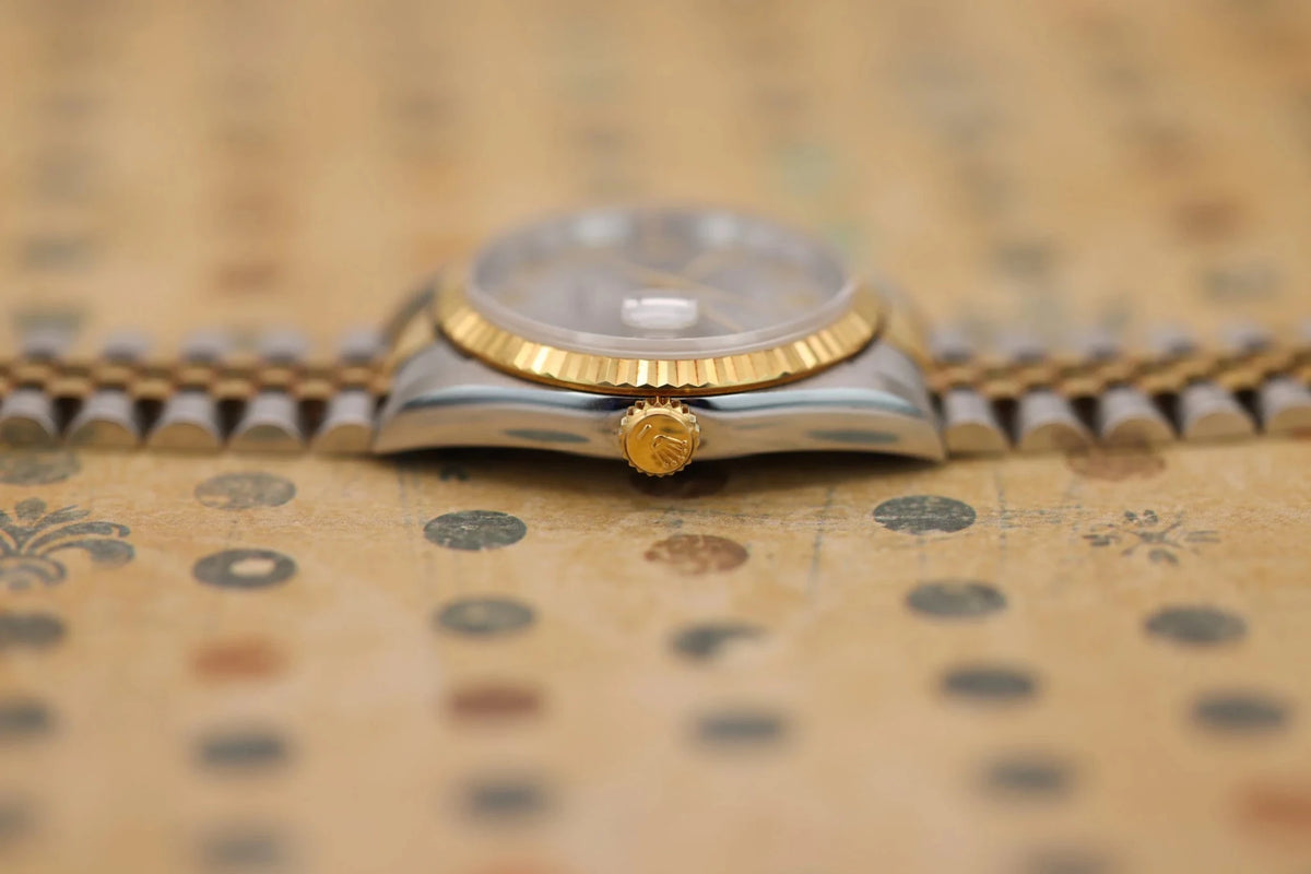 1995 Rolex Datejust Ref. 16233 | Grey Roman Dial - Sierra Time Co