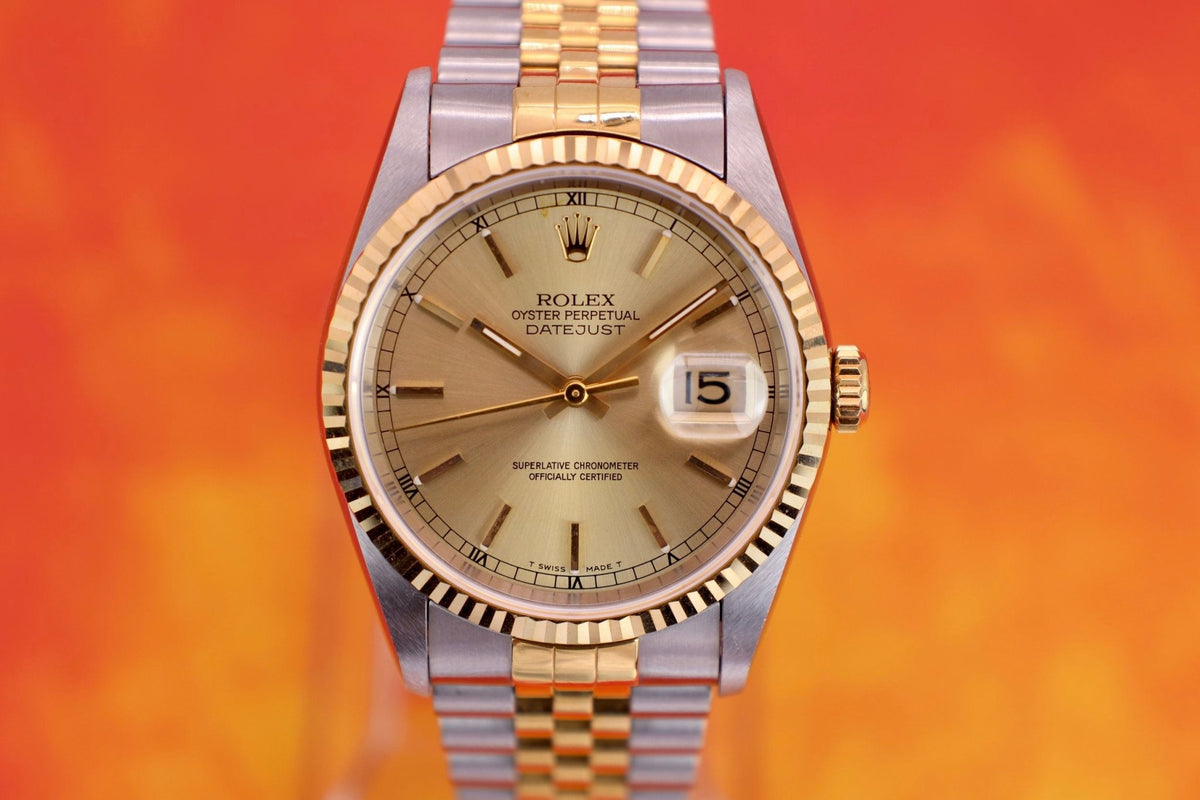 1995 Rolex Datejust Ref. 16233 | Unpolished - Sierra Time Co