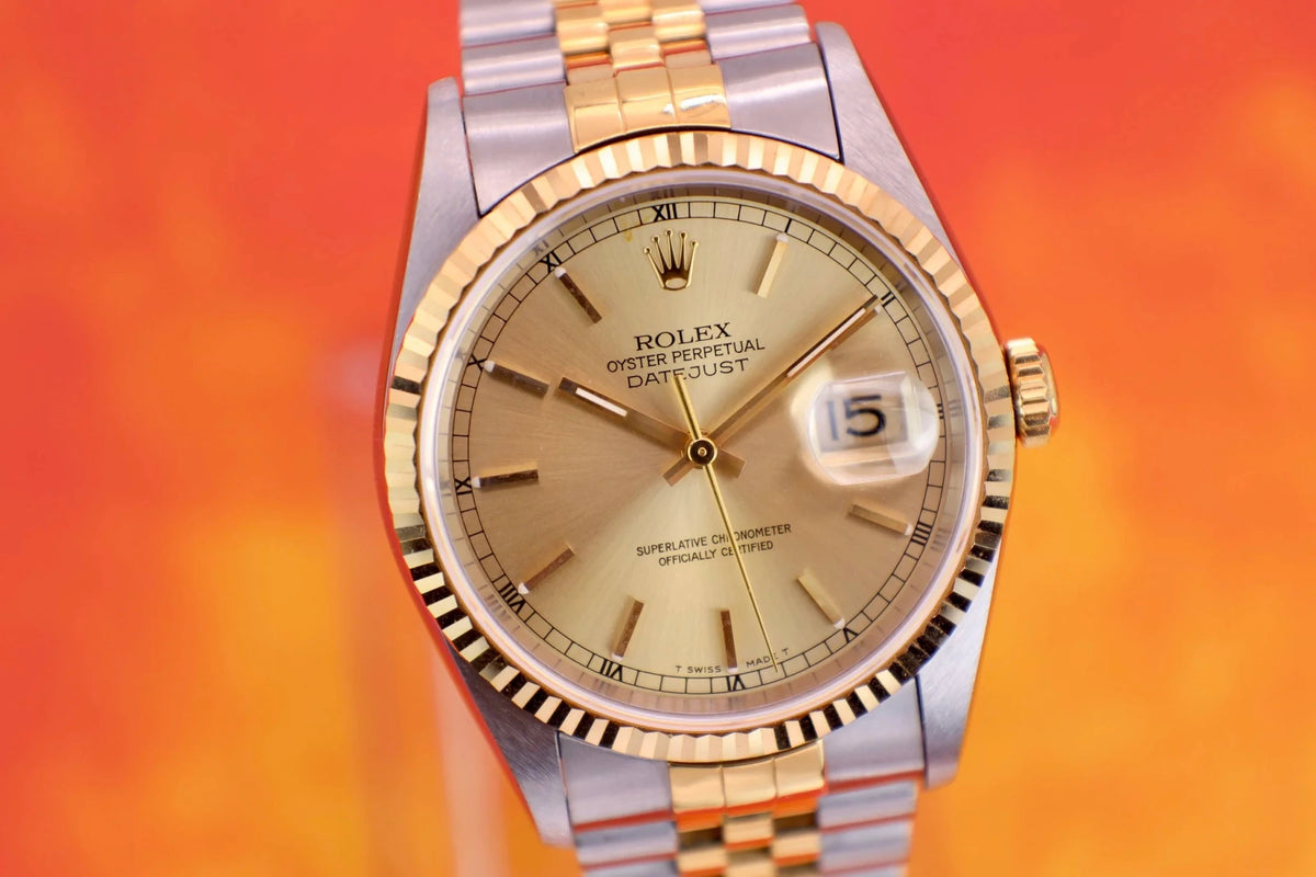 1995 Rolex Datejust Ref. 16233 | Unpolished - Sierra Time Co