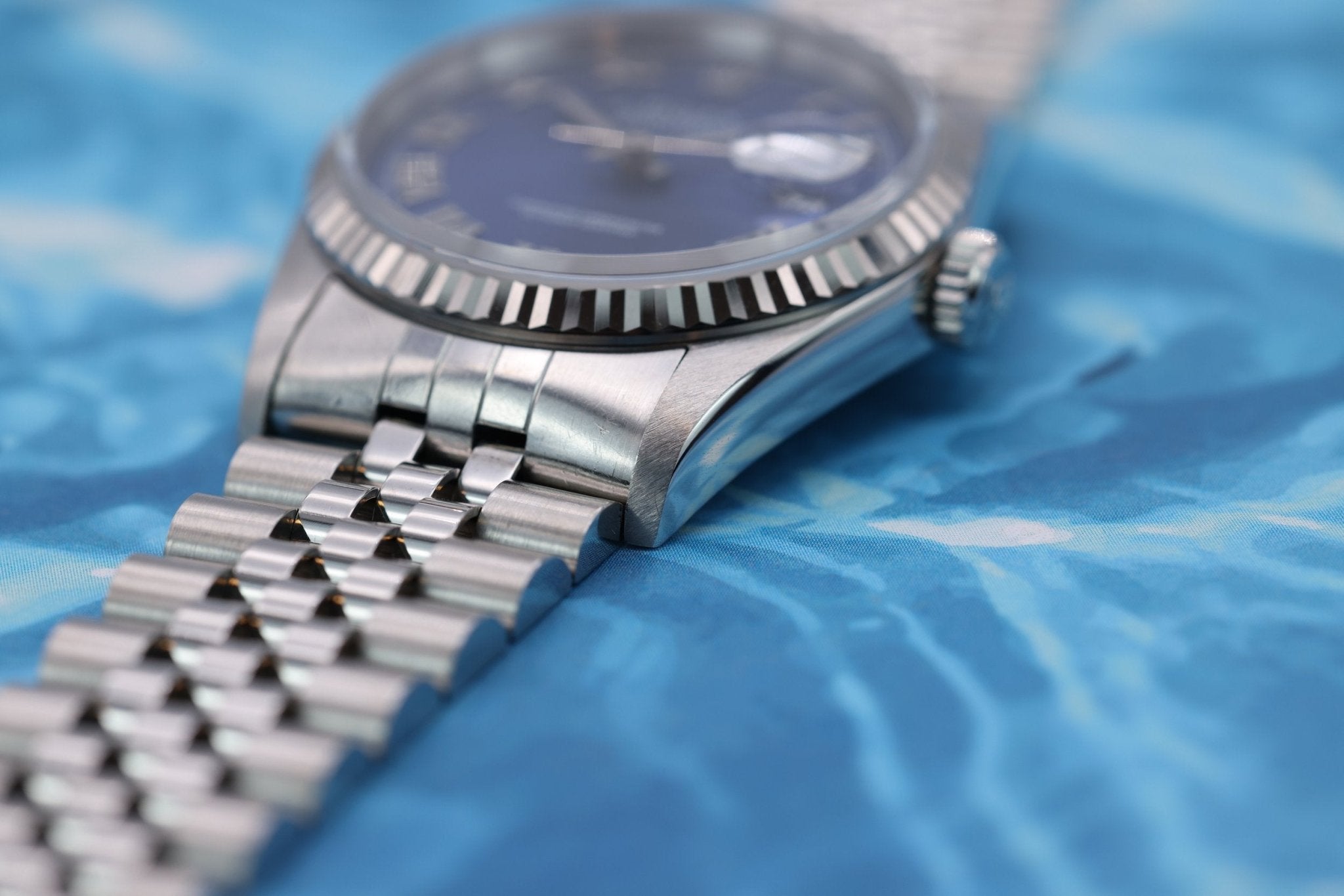 1995 Rolex Datejust Ref. 16234 | Blue Roman Numeral Dial - Sierra Time Co