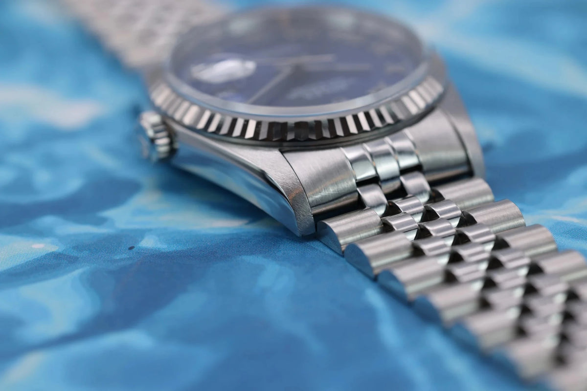 1995 Rolex Datejust Ref. 16234 | Blue Roman Numeral Dial - Sierra Time Co