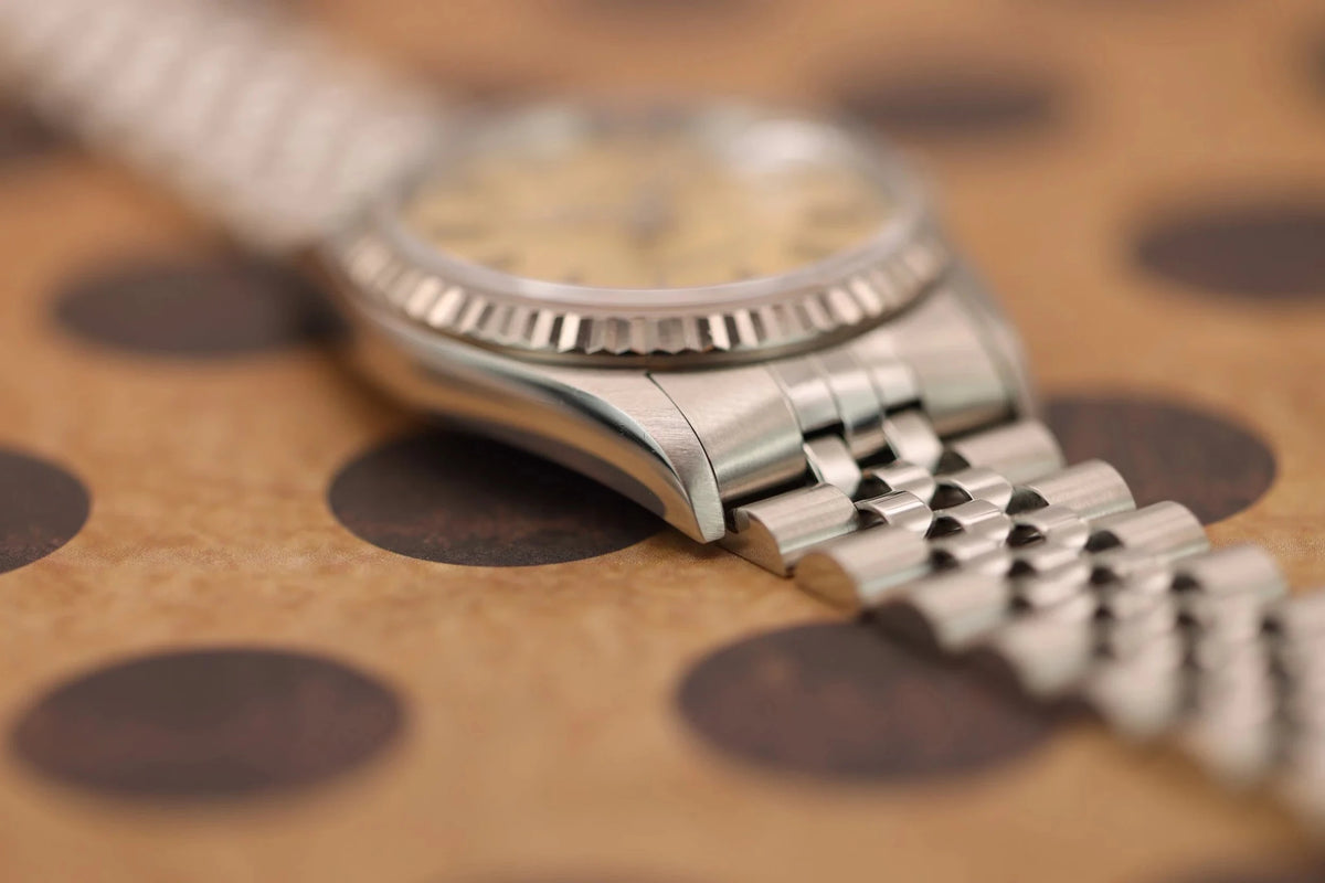 1995 Rolex Datejust Ref. 16234 | Caramel Dial | Box and Papers - Sierra Time Co
