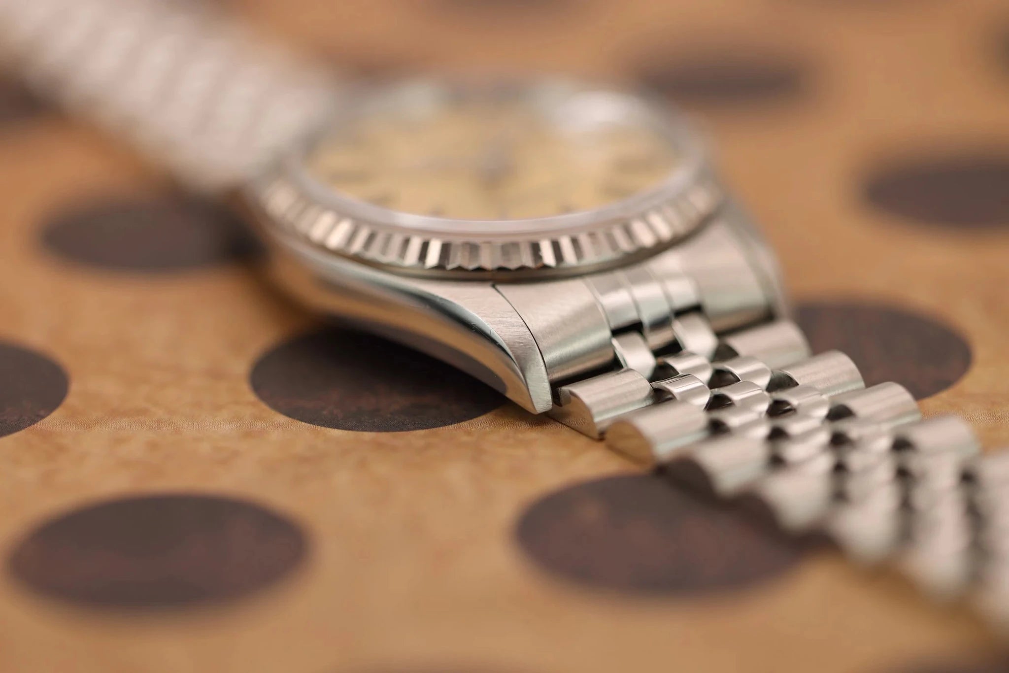 1995 Rolex Datejust Ref. 16234 | Caramel Dial | Box and Papers - Sierra Time Co