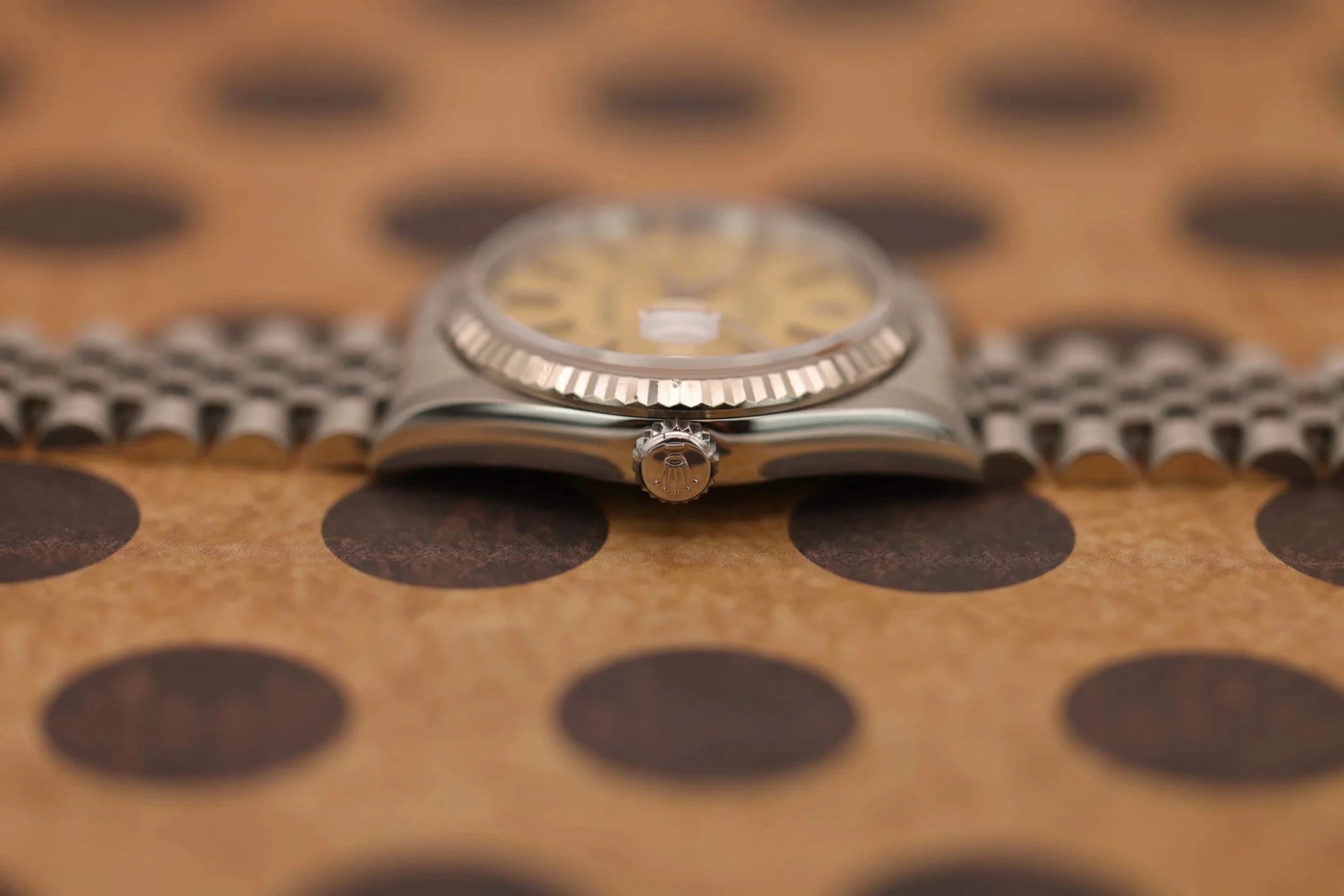 1995 Rolex Datejust Ref. 16234 | Caramel Dial | Box and Papers - Sierra Time Co