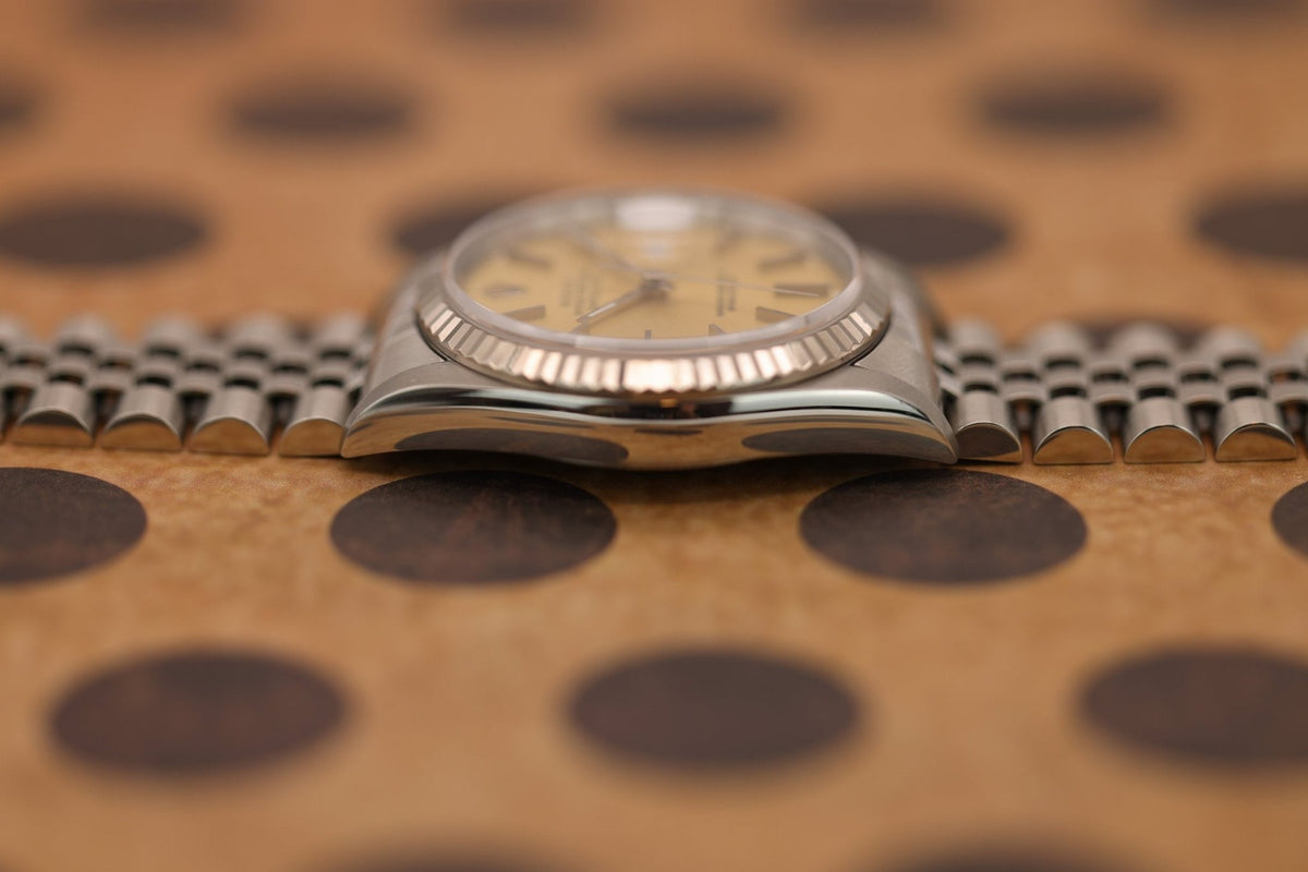 1995 Rolex Datejust Ref. 16234 | Caramel Dial | Box and Papers - Sierra Time Co