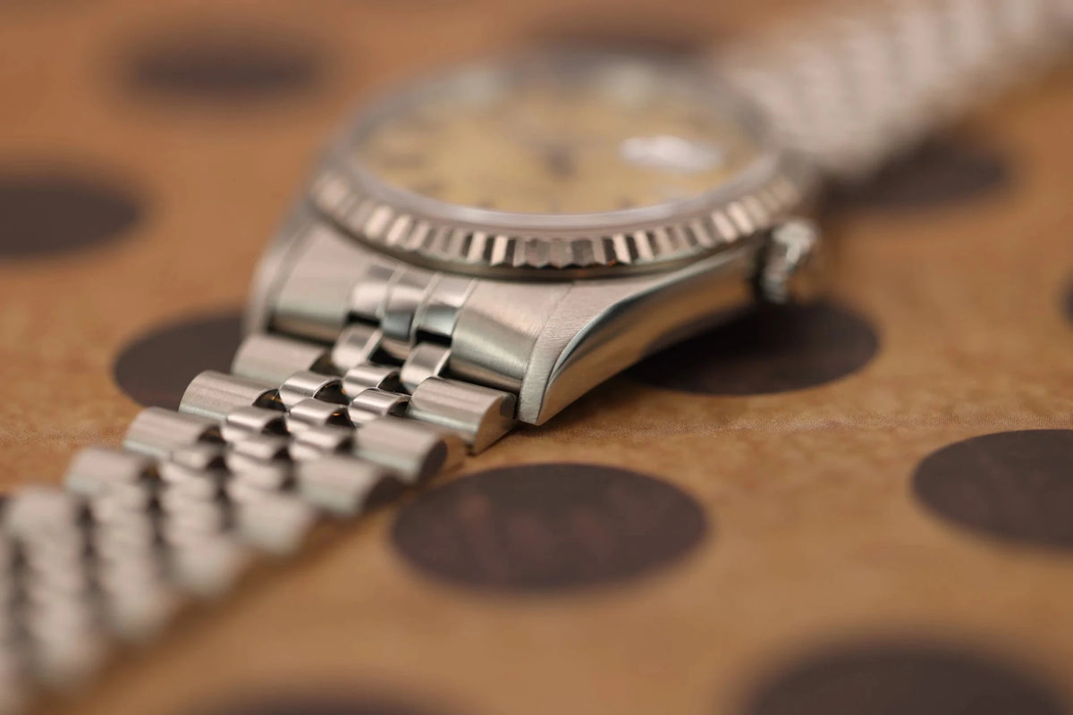 1995 Rolex Datejust Ref. 16234 | Caramel Dial | Box and Papers - Sierra Time Co