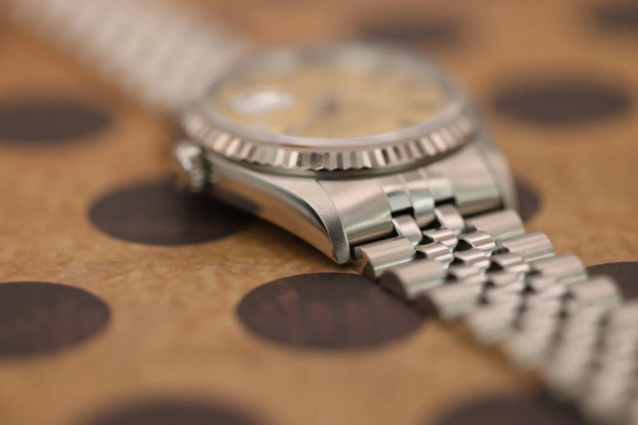 1995 Rolex Datejust Ref. 16234 | Caramel Dial | Box and Papers - Sierra Time Co