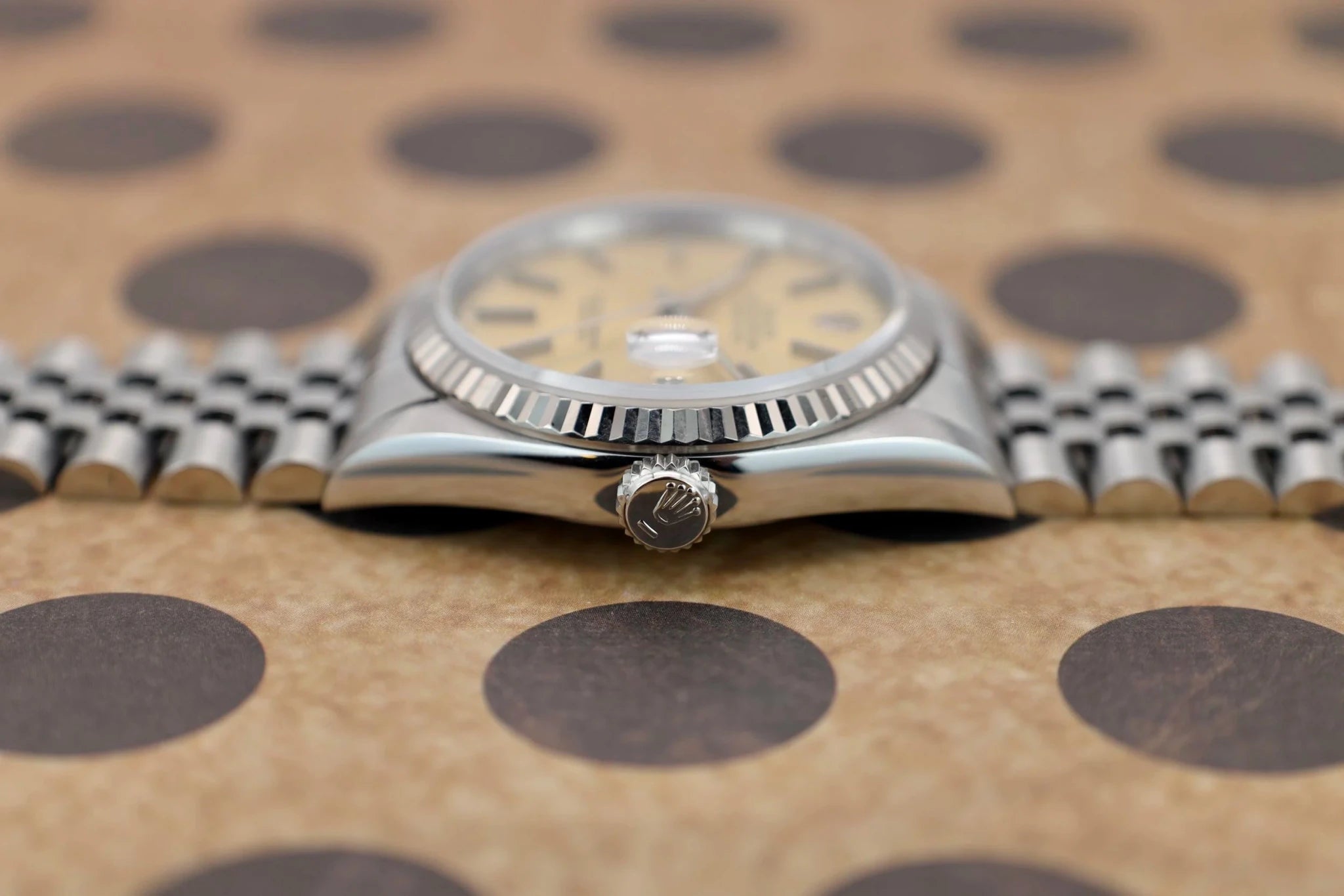 1995 Rolex Datejust Ref. 16234 | Caramel Macchiato Dial - Sierra Time Co