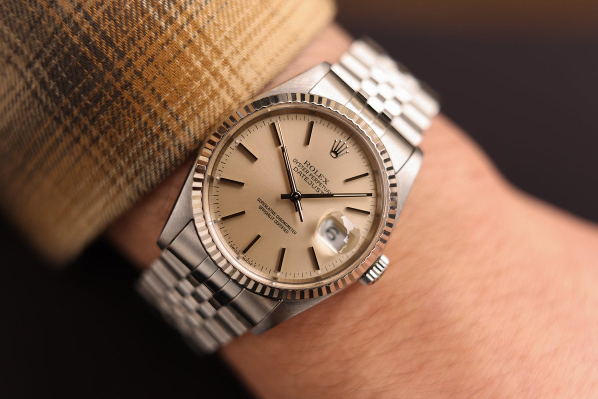 1995 Rolex Datejust Ref. 16234 | Cream Dial - Sierra Time Co