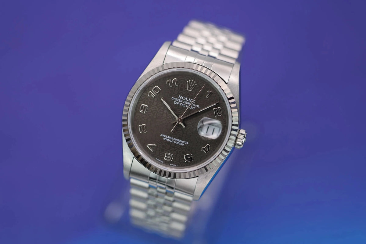 1995 Rolex Datejust Ref. 16234 | Grey Computer Dial - Sierra Time Co