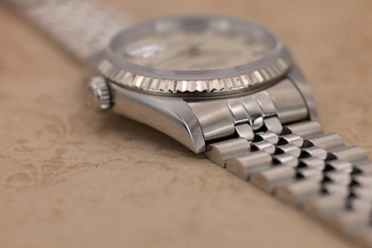 1995 Rolex Datejust Ref. 16234 | Papers | Rare Cream Ivory Dial - Sierra Time Co