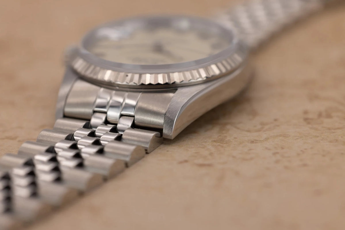 1995 Rolex Datejust Ref. 16234 | Papers | Rare Cream Ivory Dial - Sierra Time Co