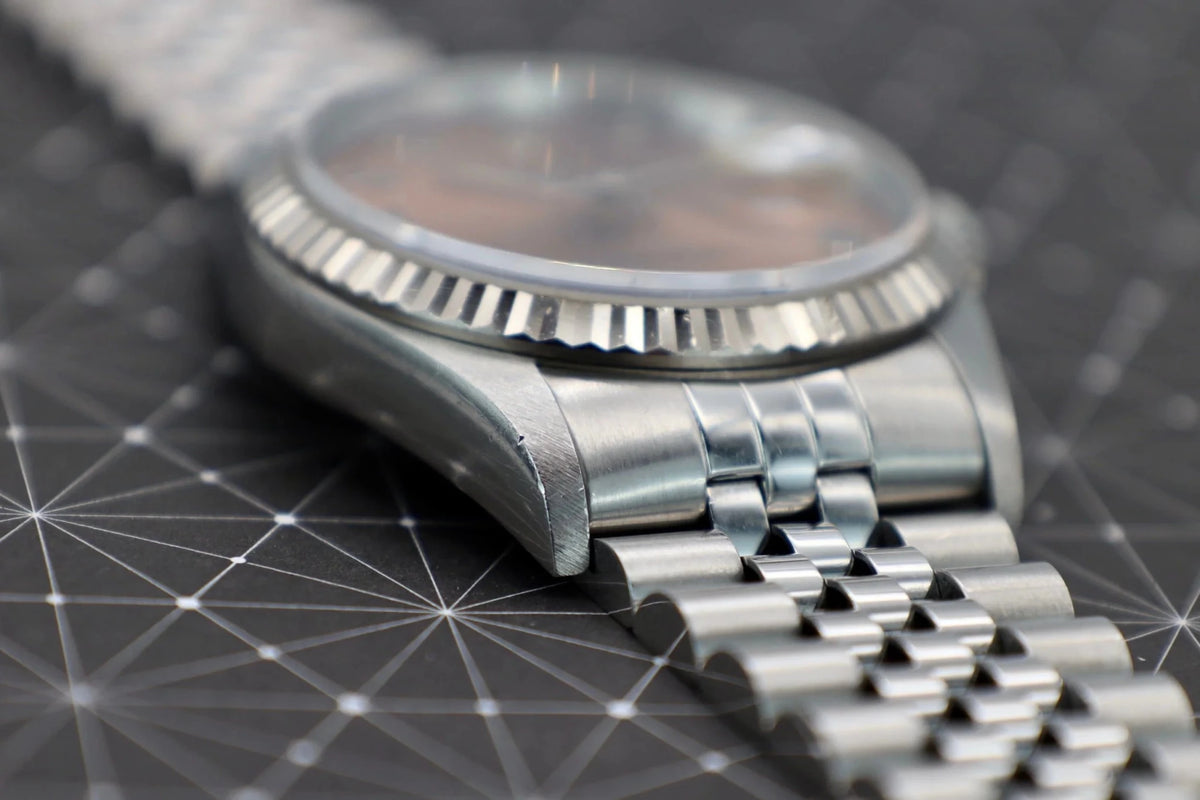 1995 Rolex Datejust Ref. 16234 | Salmon Dial | Papers and Hangtags - Sierra Time Co