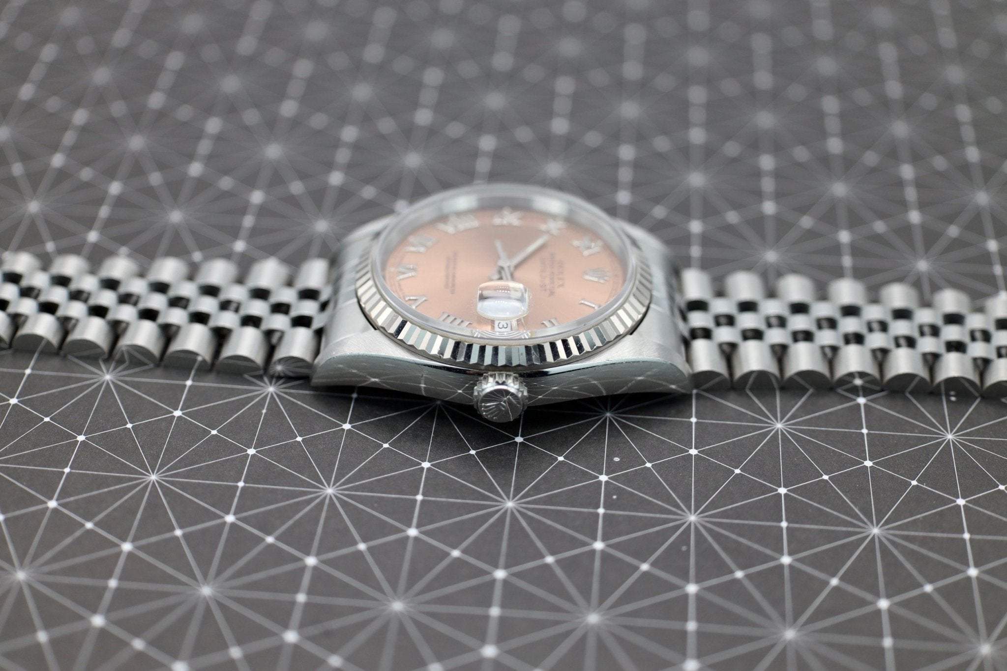 1995 Rolex Datejust Ref. 16234 | Salmon Dial | Papers and Hangtags - Sierra Time Co