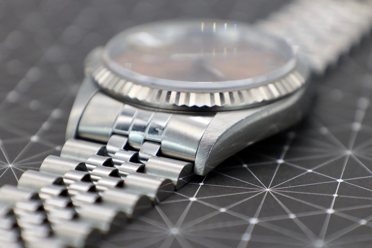 1995 Rolex Datejust Ref. 16234 | Salmon Dial | Papers and Hangtags - Sierra Time Co