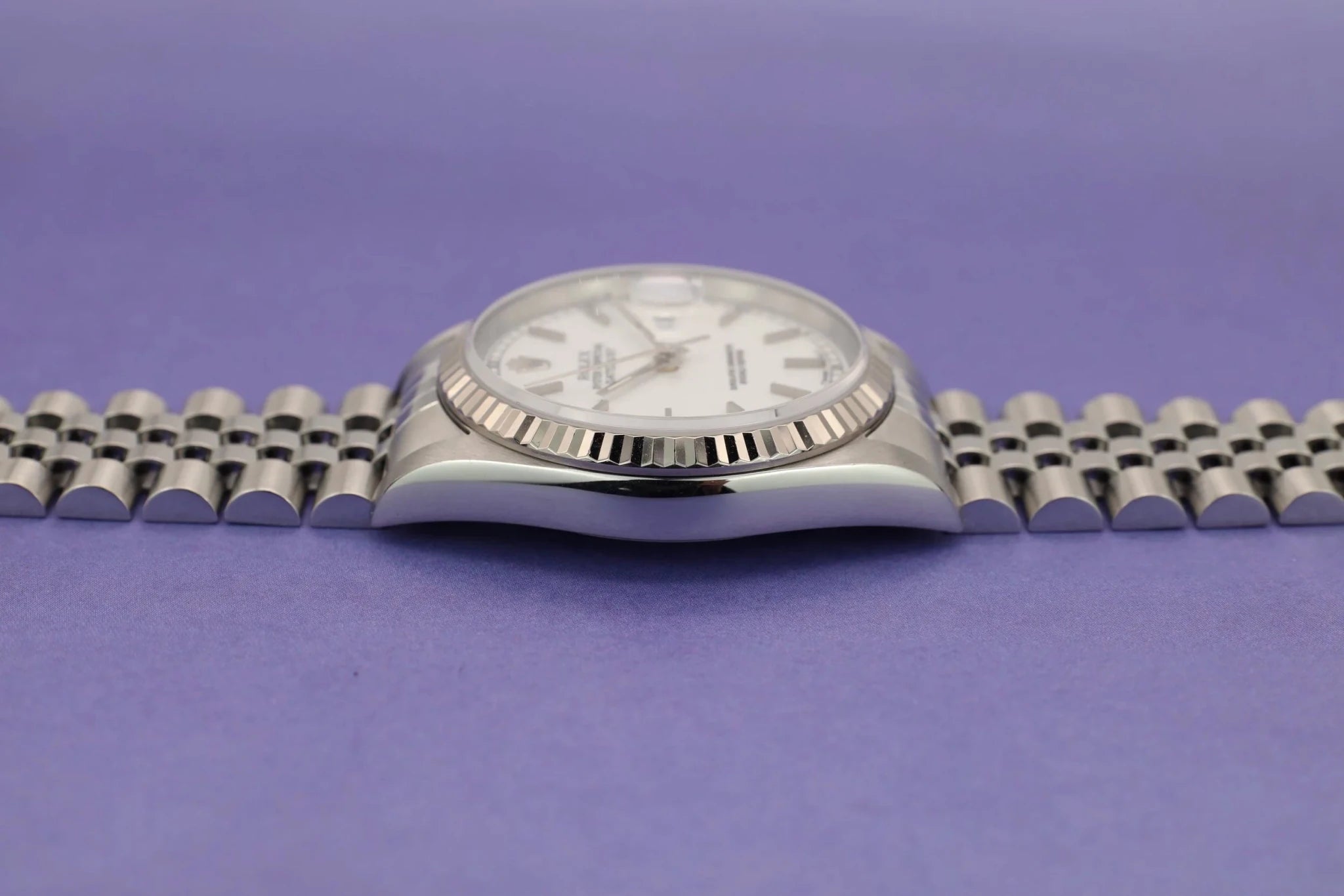 1995 Rolex Datejust Ref. 16234 | White Dial - Sierra Time Co