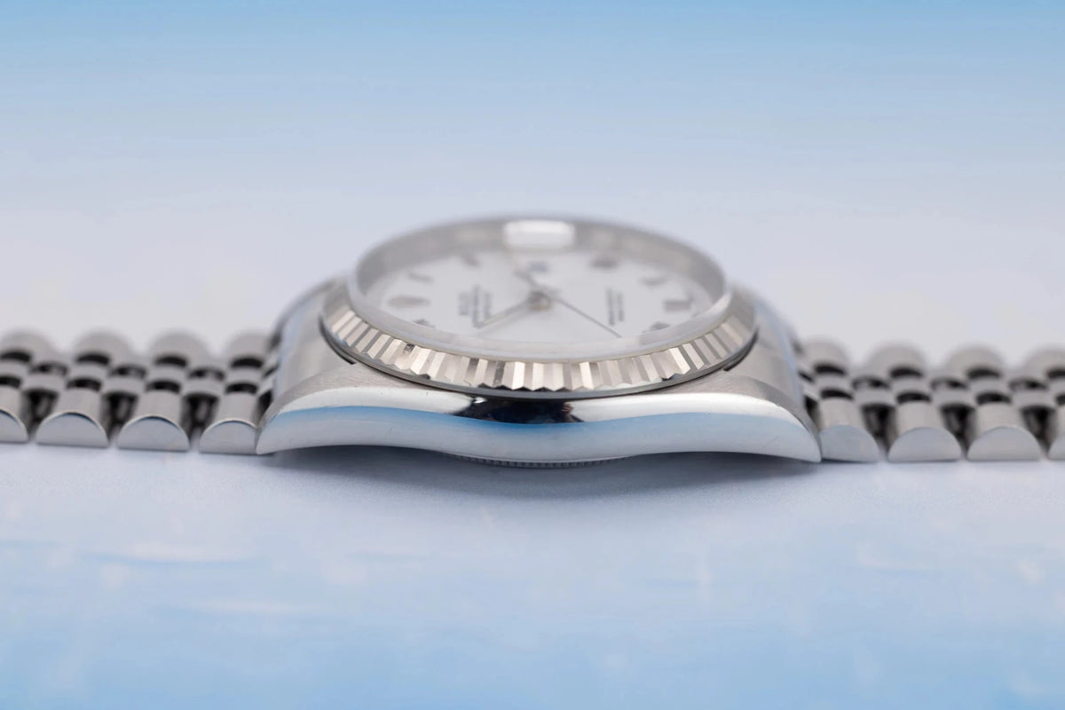 1995 Rolex Datejust Ref. 16234 | White Roman Numeral Dial - Sierra Time Co