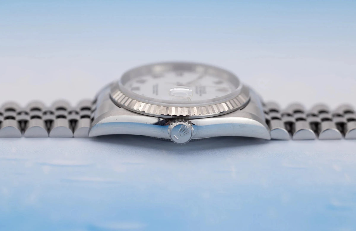 1995 Rolex Datejust Ref. 16234 | White Roman Numeral Dial - Sierra Time Co