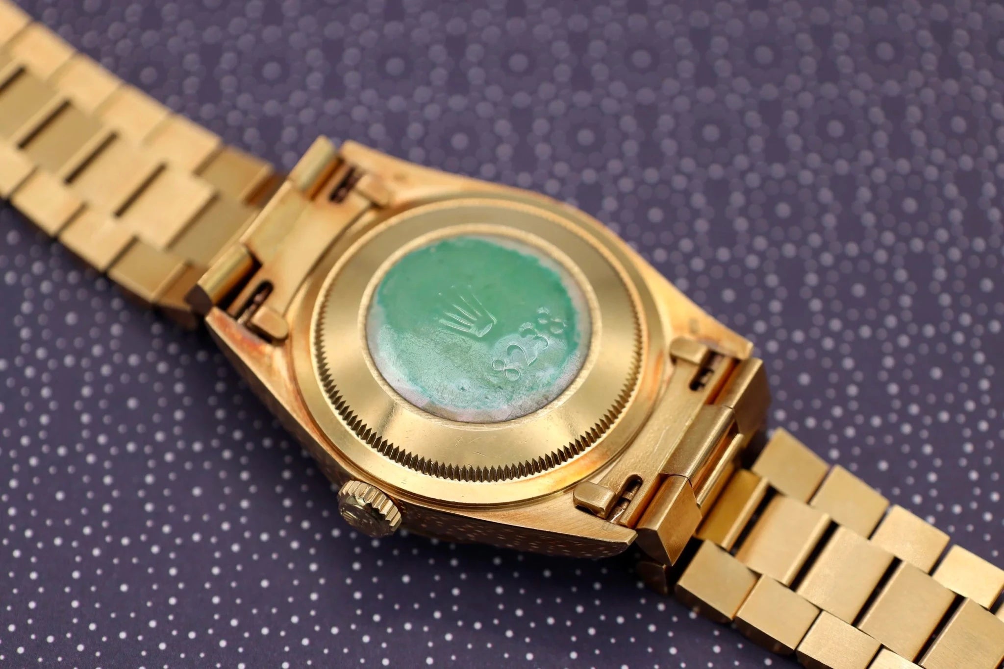 1995 Rolex Day-Date Ref. 18238 | Black Diamond Dial - Sierra Time Co