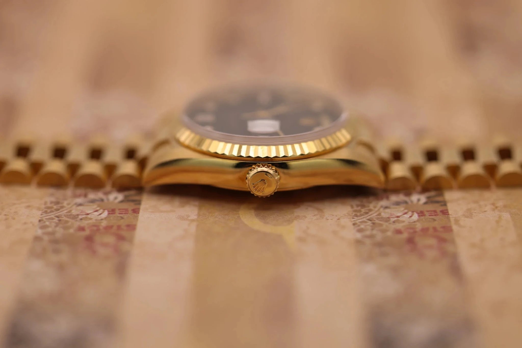 1995 Rolex Day-Date Ref. 18238 | Black Diamond Dial | Box and Papers - Sierra Time Co