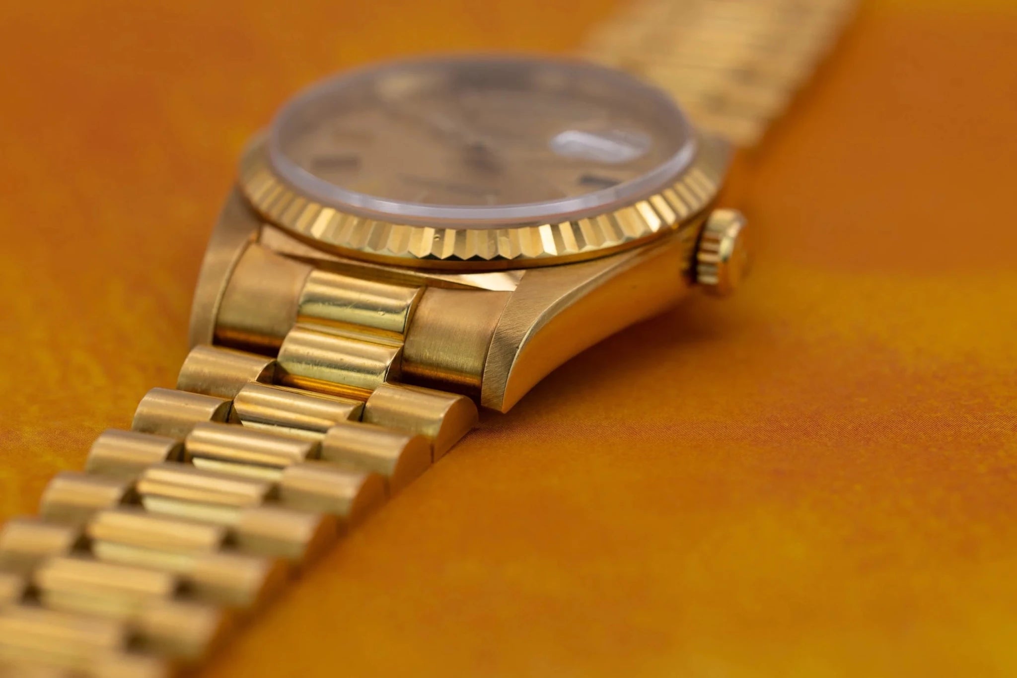 1995 Rolex Day-Date Ref. 18238 | Champagne Dial | Box and Papers - Sierra Time Co