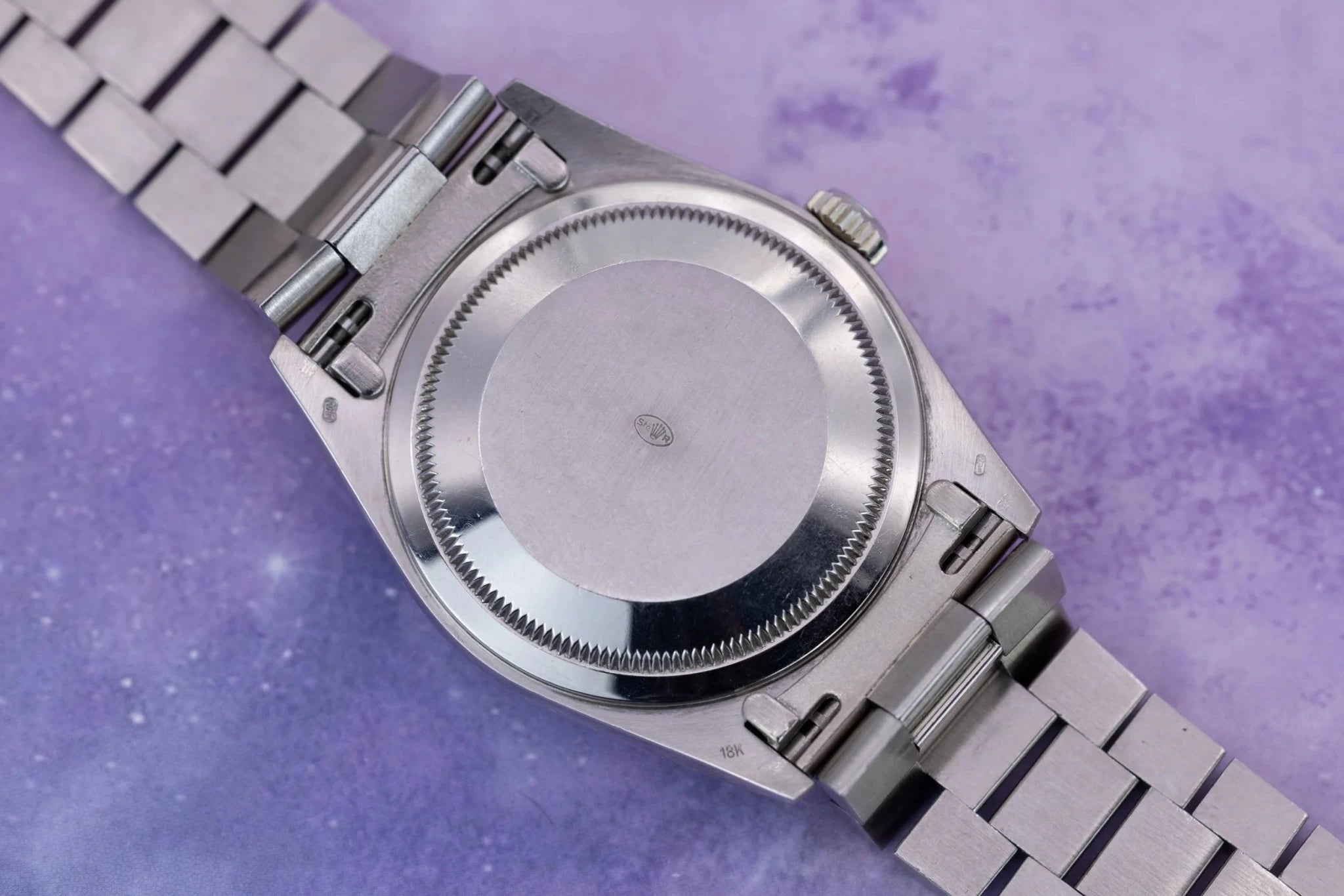 1995 Rolex Day-Date Ref. 18239 | Silver Diamond Dial - Sierra Time Co