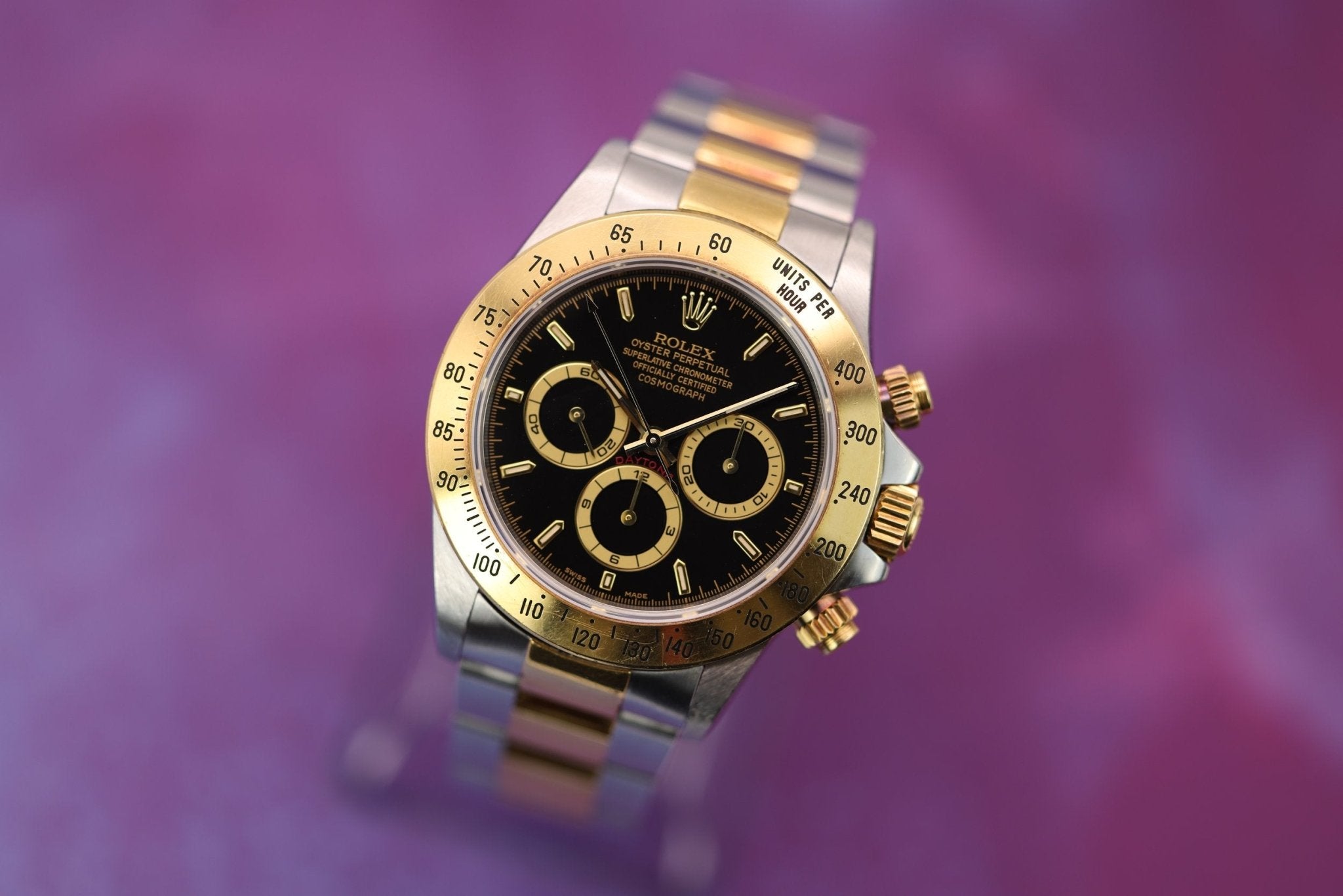 1995 Rolex Daytona Ref. 16523 | Black Dial | Serviced - Sierra Time Co