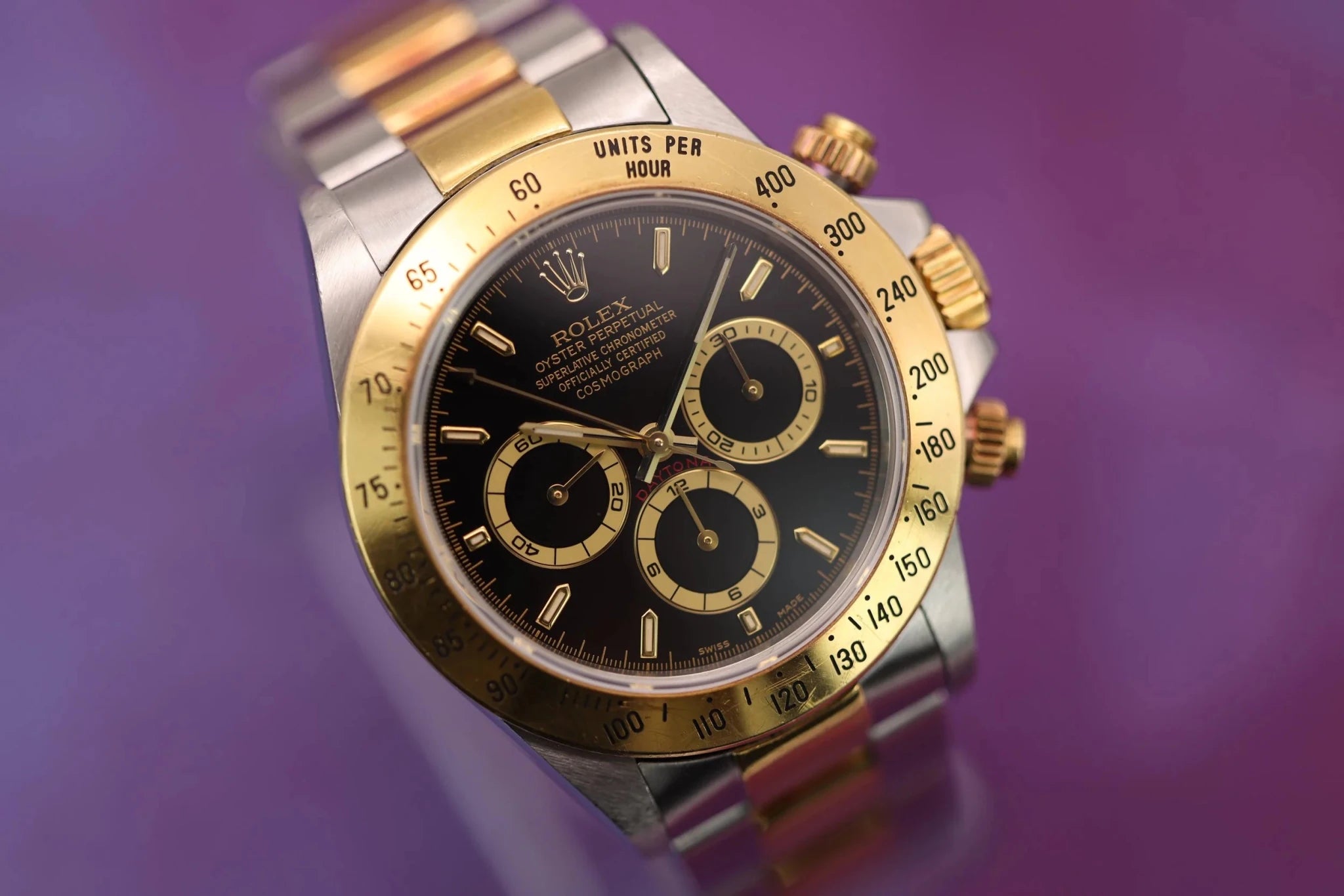 1995 Rolex Daytona Ref. 16523 | Black Dial | Serviced - Sierra Time Co