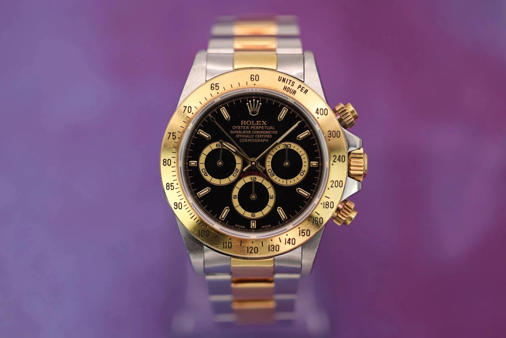 1995 Rolex Daytona Ref. 16523 | Black Dial | Serviced - Sierra Time Co